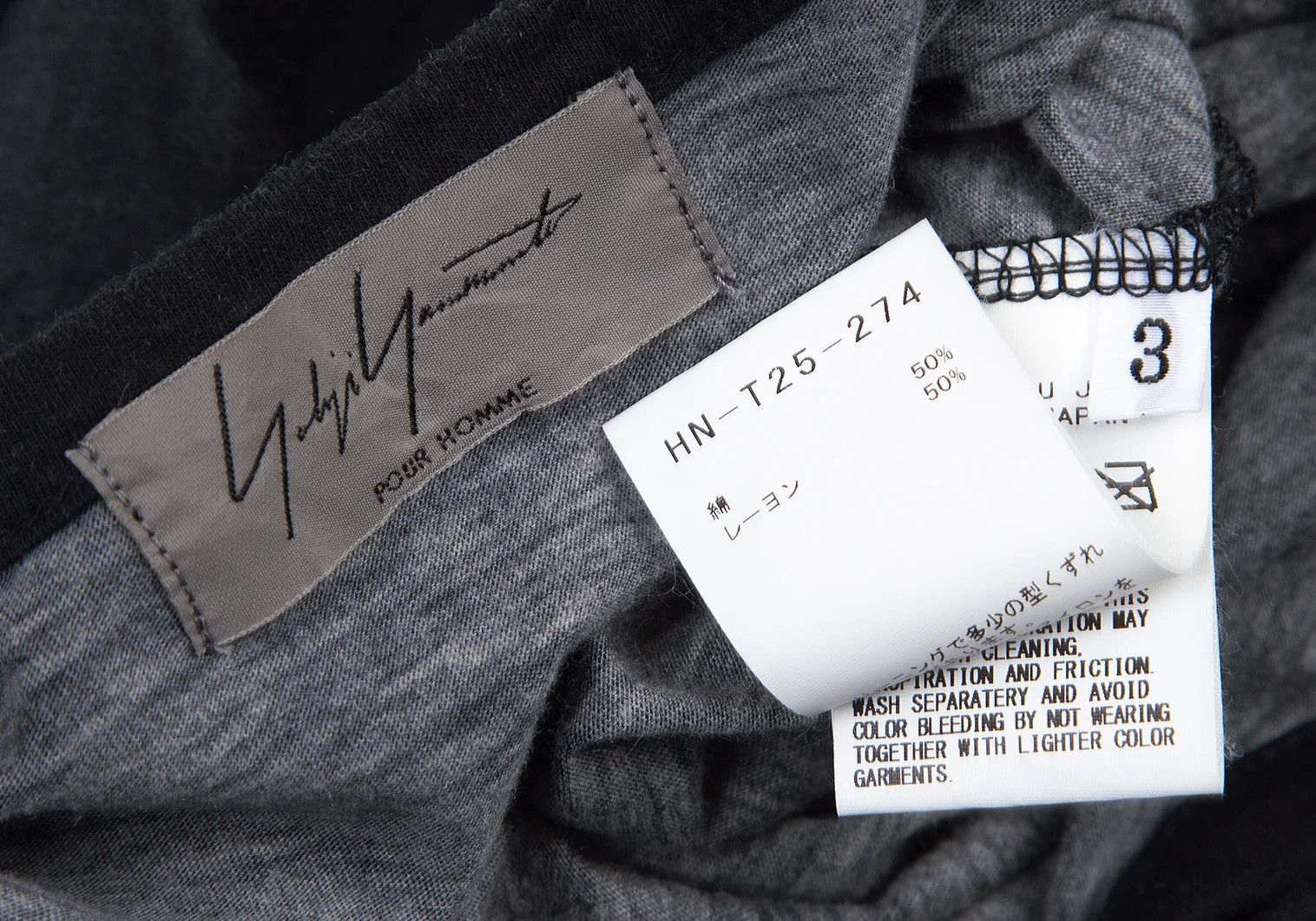 Yohji Yamamoto Yohji Yamamoto Split Butterfly Wing Print T-Shirt Size US L / EU 52-54 / 3 - 15 Thumbnail