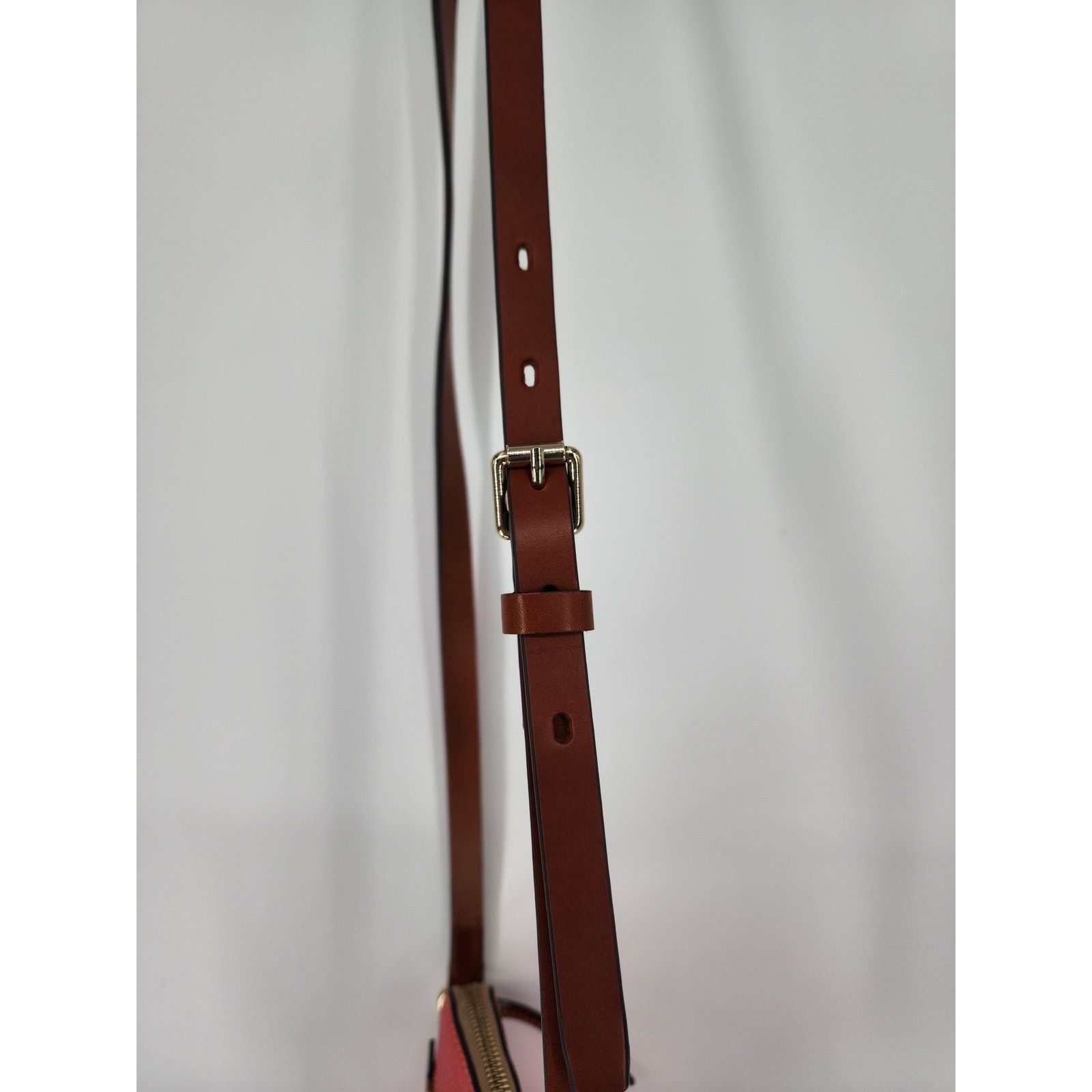 Dooney & Bourke Dooney & Bourke Red Pebbled Leather Mini Crossbody Bag Size ONE SIZE - 5 Thumbnail
