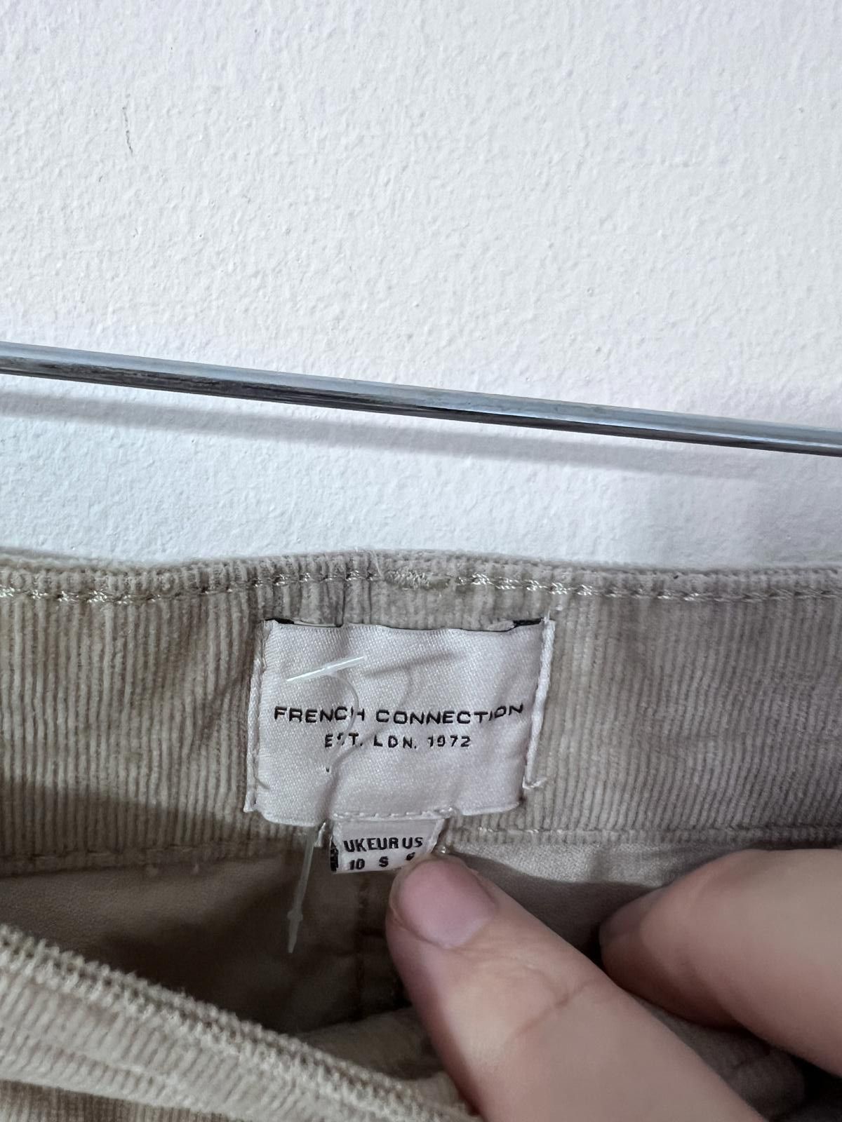 French Connection French Connection Micro Cord Jeans – UK 10 – Soft Truffle Size 28" / US 6 / IT 42 - 4 Thumbnail