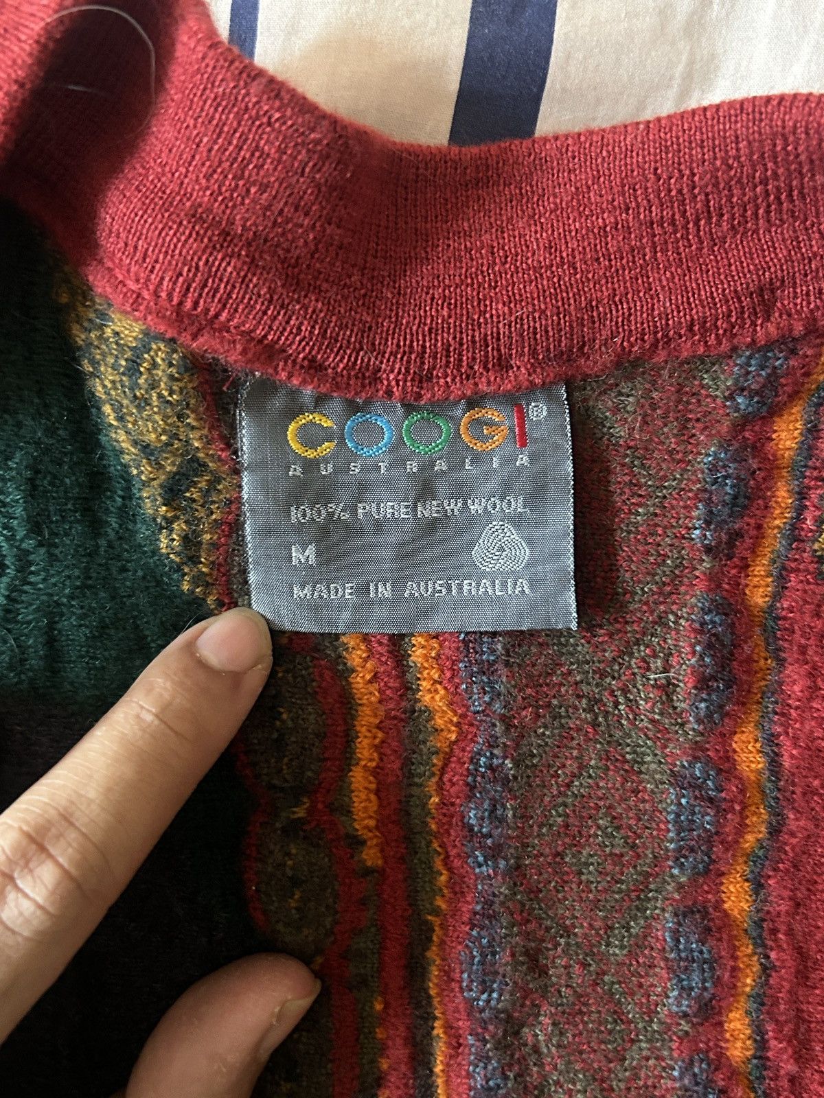 Coogi Coogi multi-coloured cardigan sweater vintage Size US M / EU 48-50 / 2 - 9 Thumbnail
