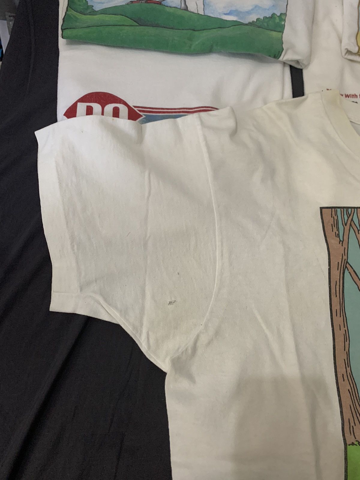Fruit Of The Loom × Vintage Vintage the far side 80s Bummer of a birthmark, hal. Size US XL / EU 56 / 4 - 4 Thumbnail