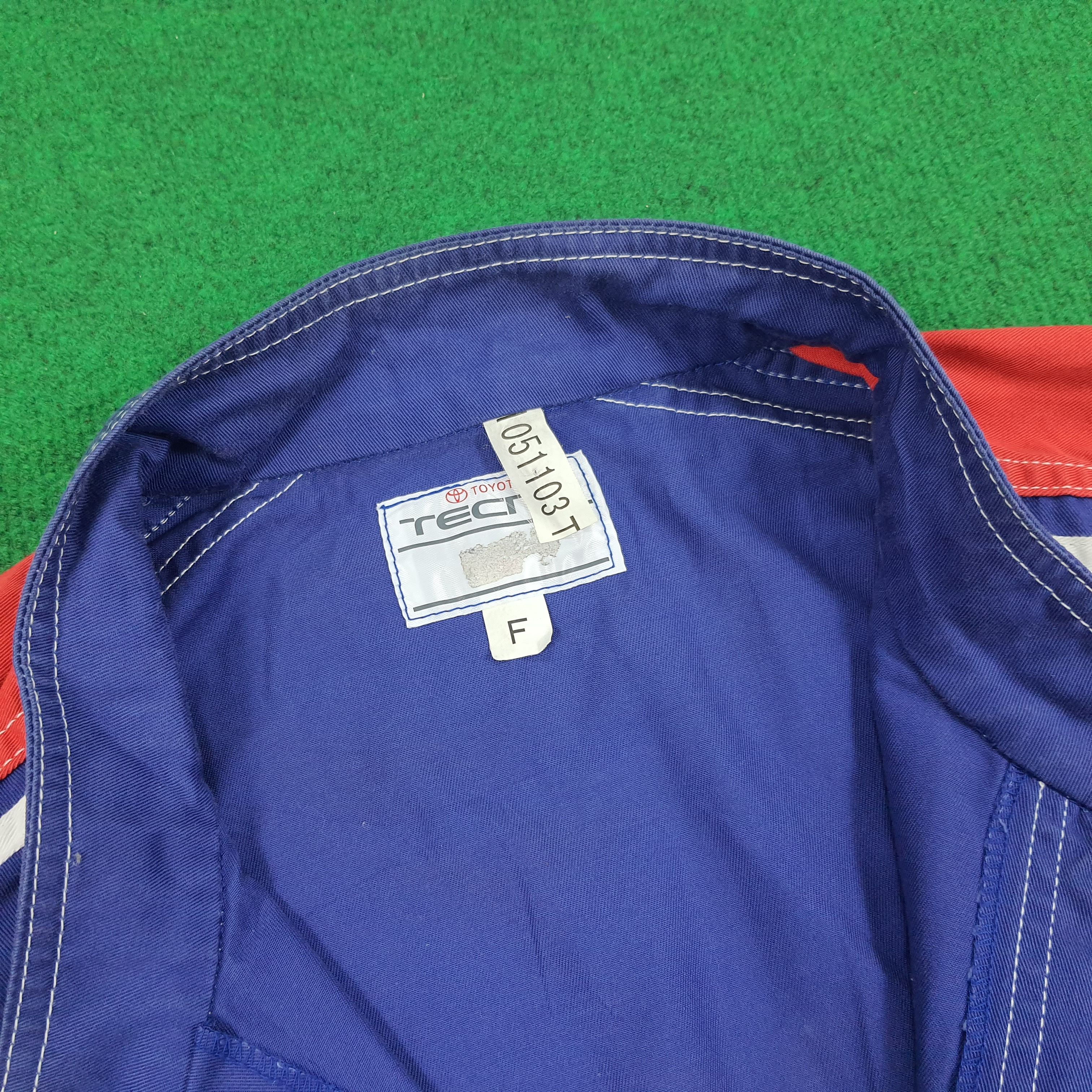 Japanese Brand × Vintage Vintage Toyota Tecno Japan Motorsports Racing Coverall Size US XXL / EU 58 / 5 - 9 Thumbnail
