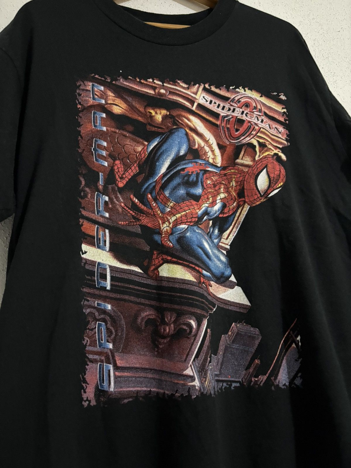 Marvel Comics × Vintage Very rare Spider - Man tshirt vintage Size US XL / EU 56 / 4 - 1 Thumbnail