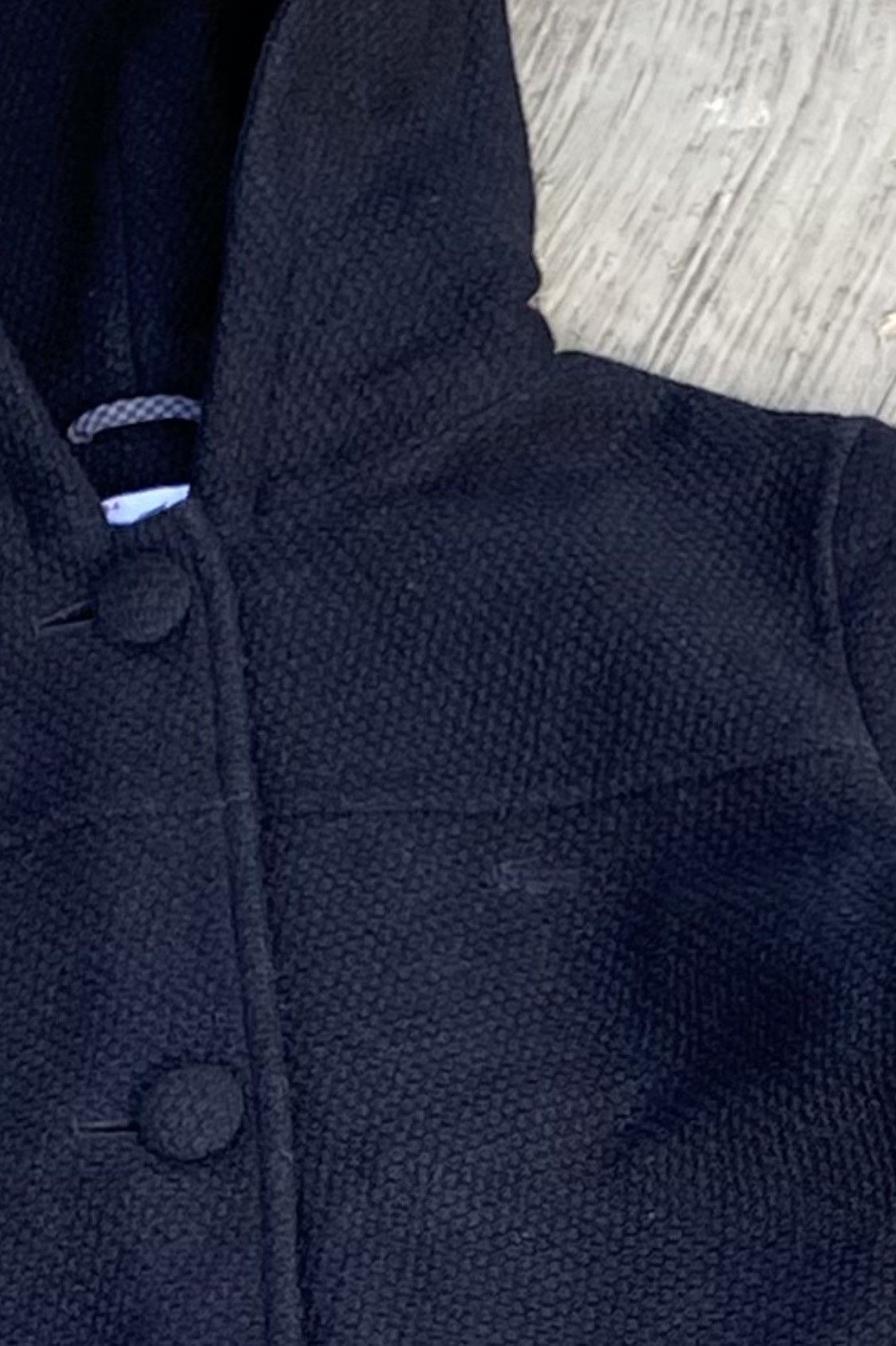 Lacoste × Vintage Vintage Lacoste Wool Long Jacket Size L / US 10 / IT 46 - 5 Thumbnail