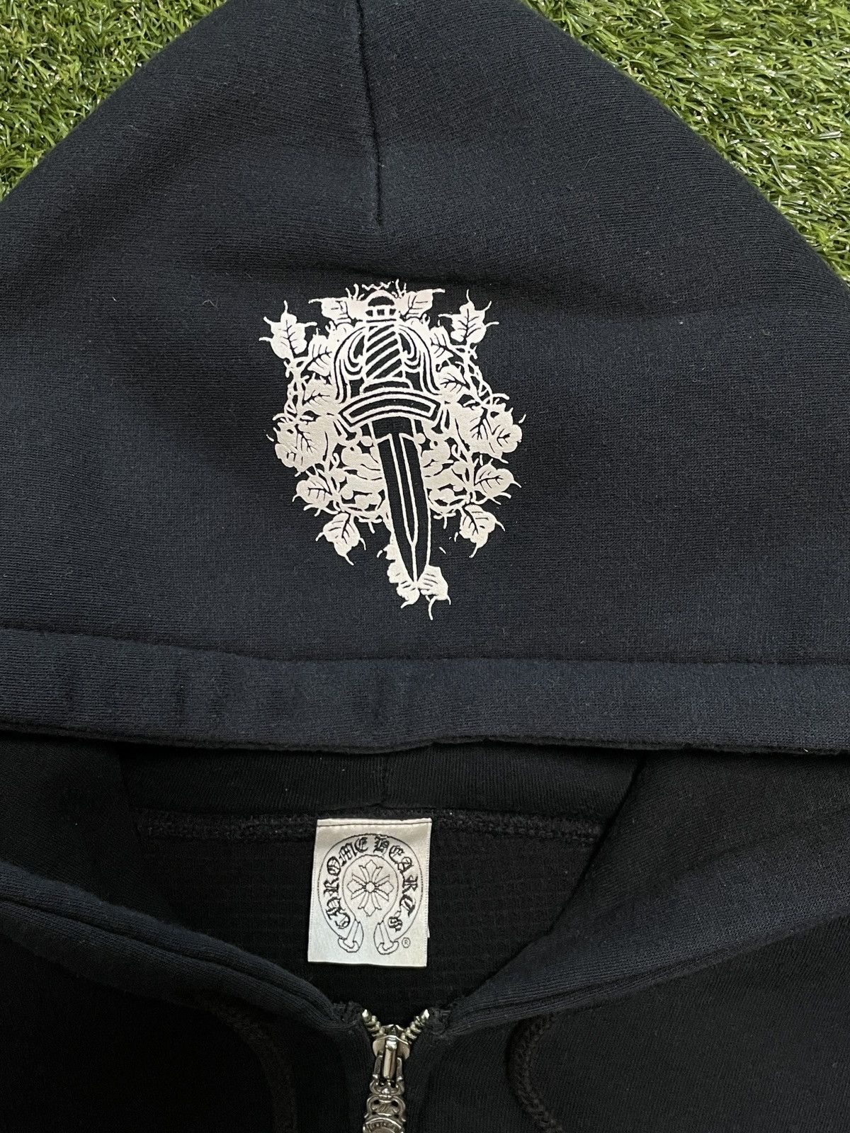 Chrome Hearts 90s old Chrome Hearts Heavy Thermal hoodie authentic size S Size US S / EU 44-46 / 1 - 5 Thumbnail