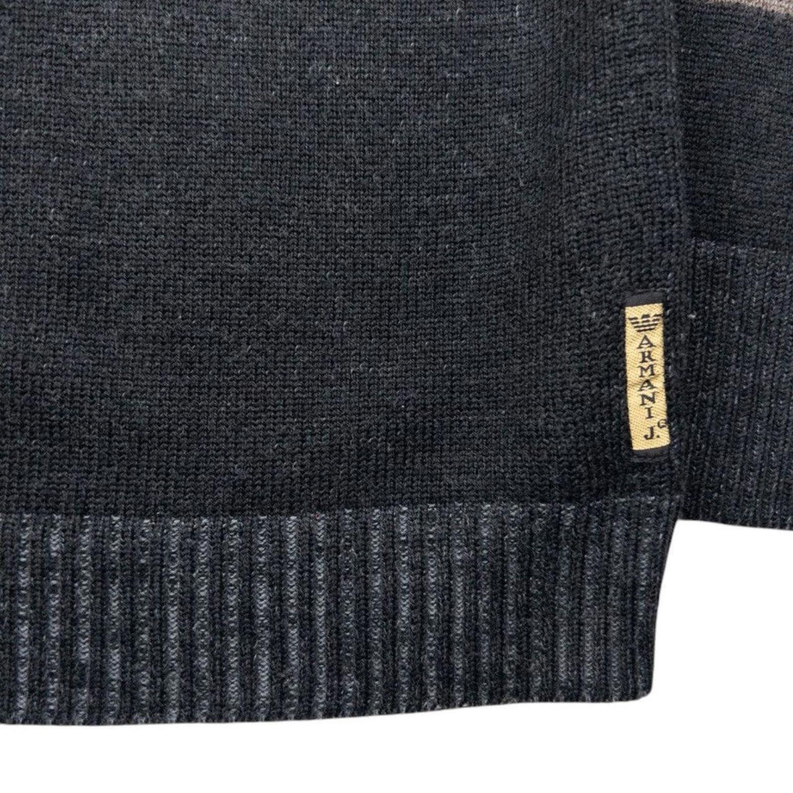 Other Vintage Armani Jeans Zip Up Jumper Size XL Size US XL / EU 56 / 4 - 6 Thumbnail