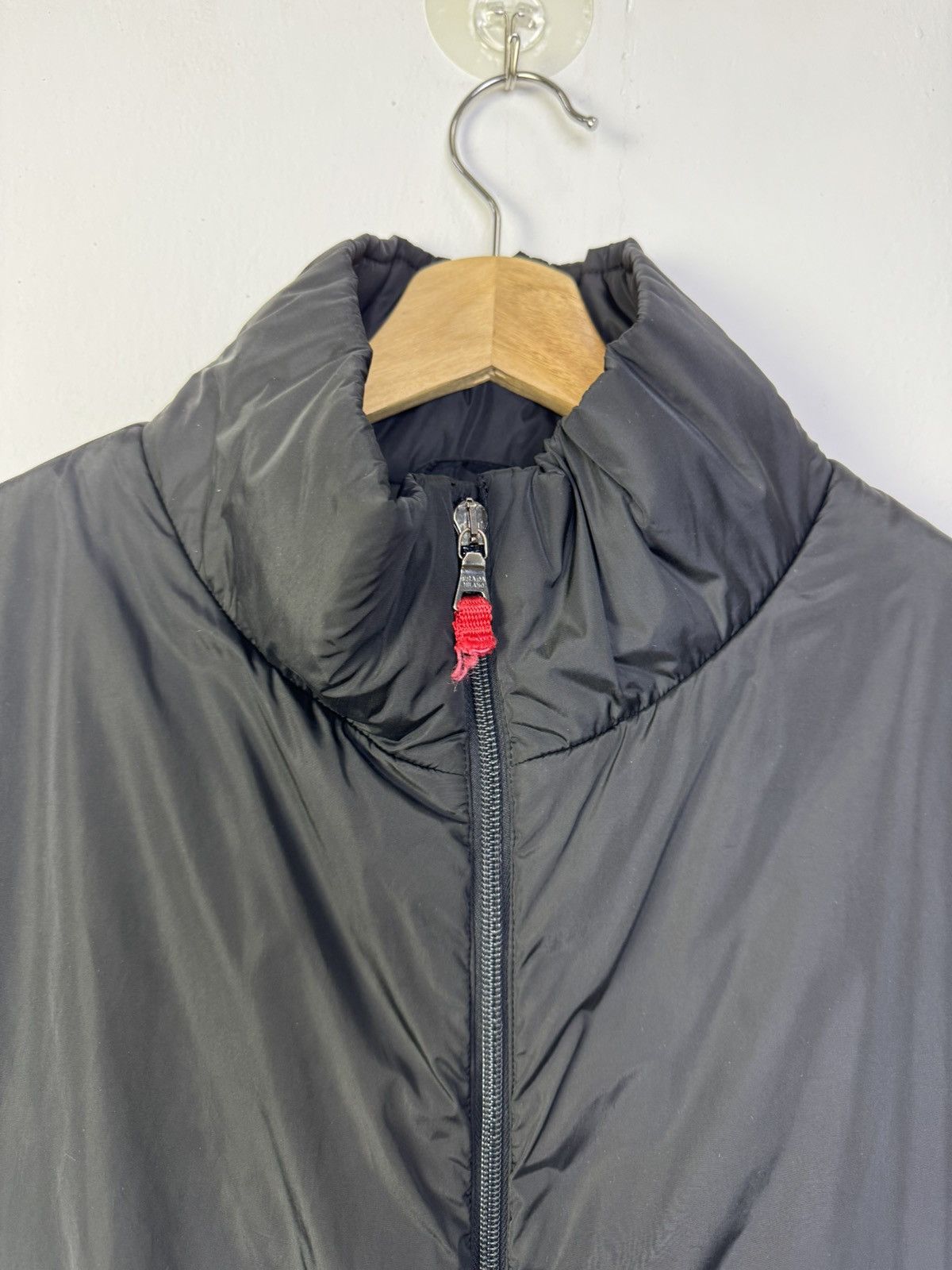 Prada × Vintage Vintage Prada Sport Nylon Padded Jacket Size US L / EU 52-54 / 3 - 3 Thumbnail