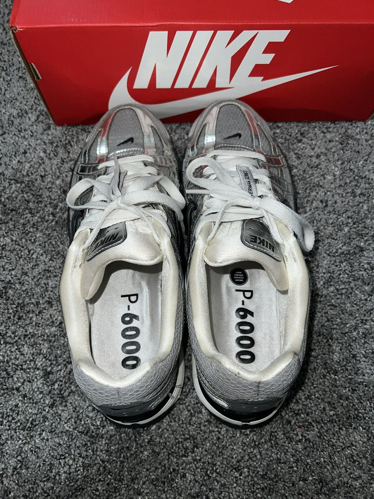 Nike Nike P6000 Silver Size US 8 / EU 41 - 5 Thumbnail