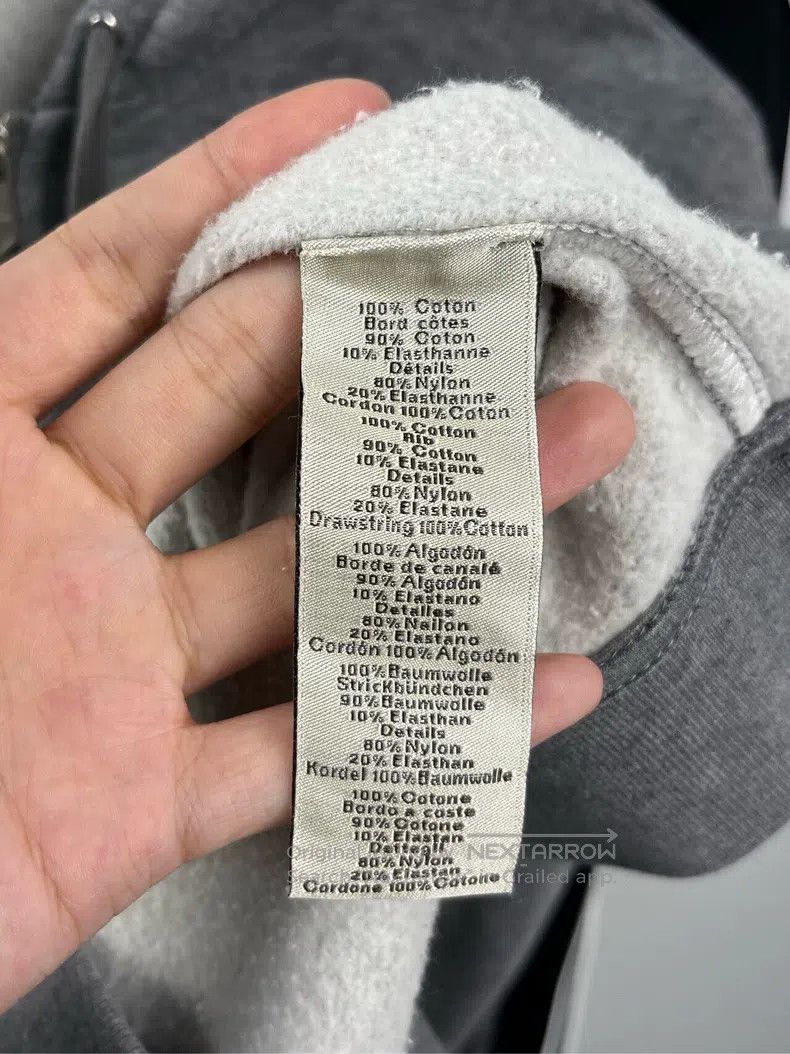 Hermes Hermes Grey Hooded Sweatshirt Jacket Size XS / US 0-2 / IT 36-38 - 4 Thumbnail