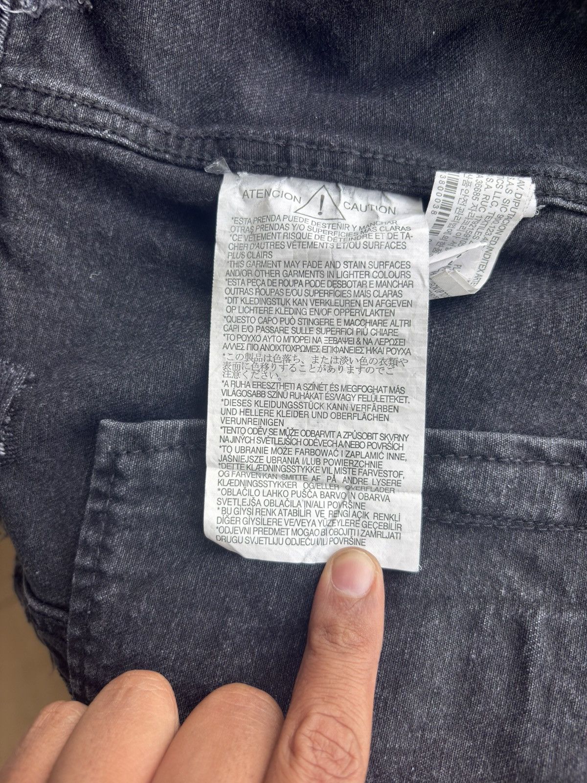 Zara Trafaluc Zara Black Distressed Long Denim Jacket Size US M / EU 48-50 / 2 - 17 Thumbnail