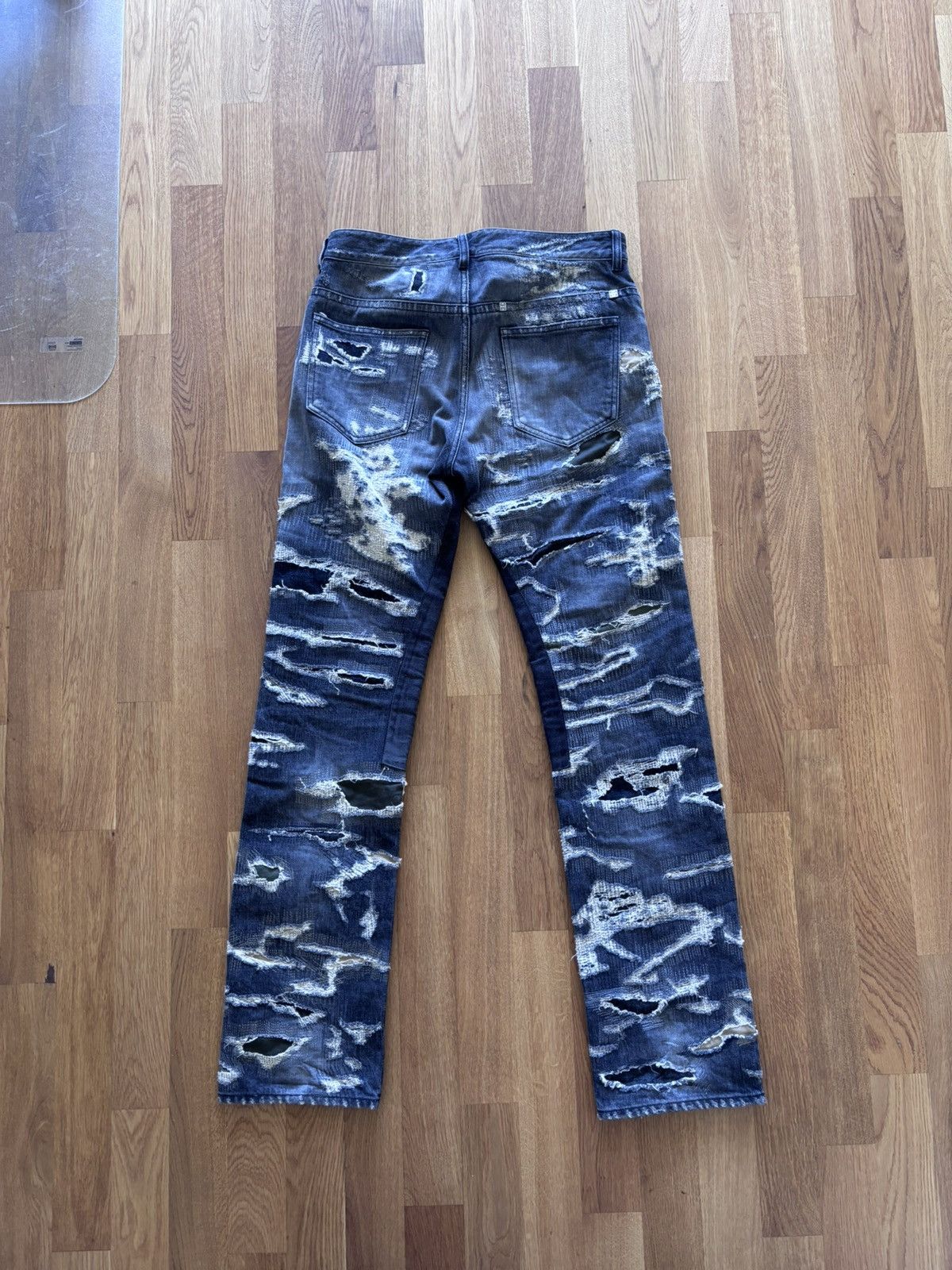 Givenchy Givenchy Boro Denim Size US 30 / EU 46 - 2 Thumbnail