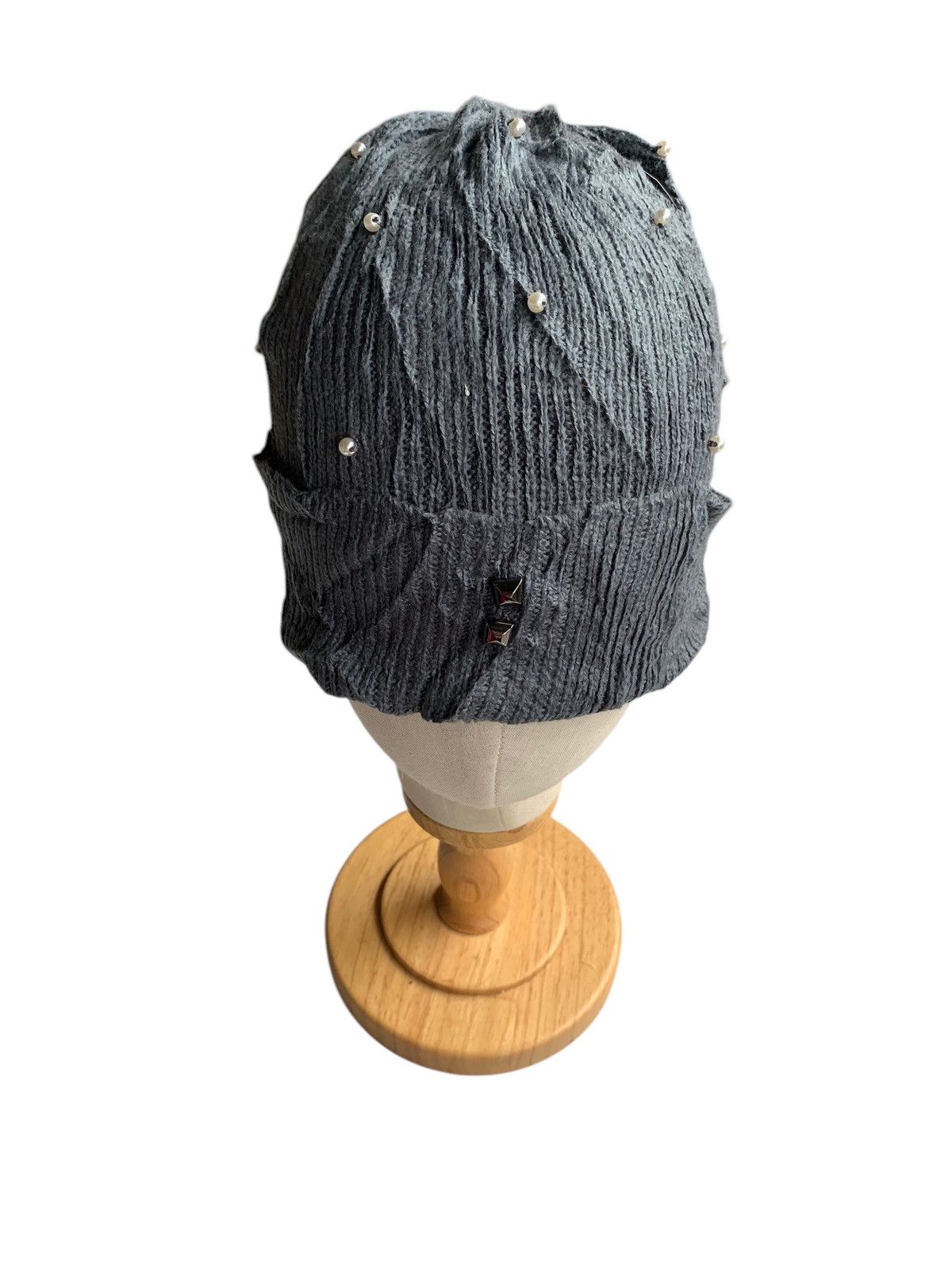 14th Addiction × Japanese Brand Knitted Niko and Japanese PunkWinter Session Beanie hats☠️🎌 Size ONE SIZE - 6 Thumbnail