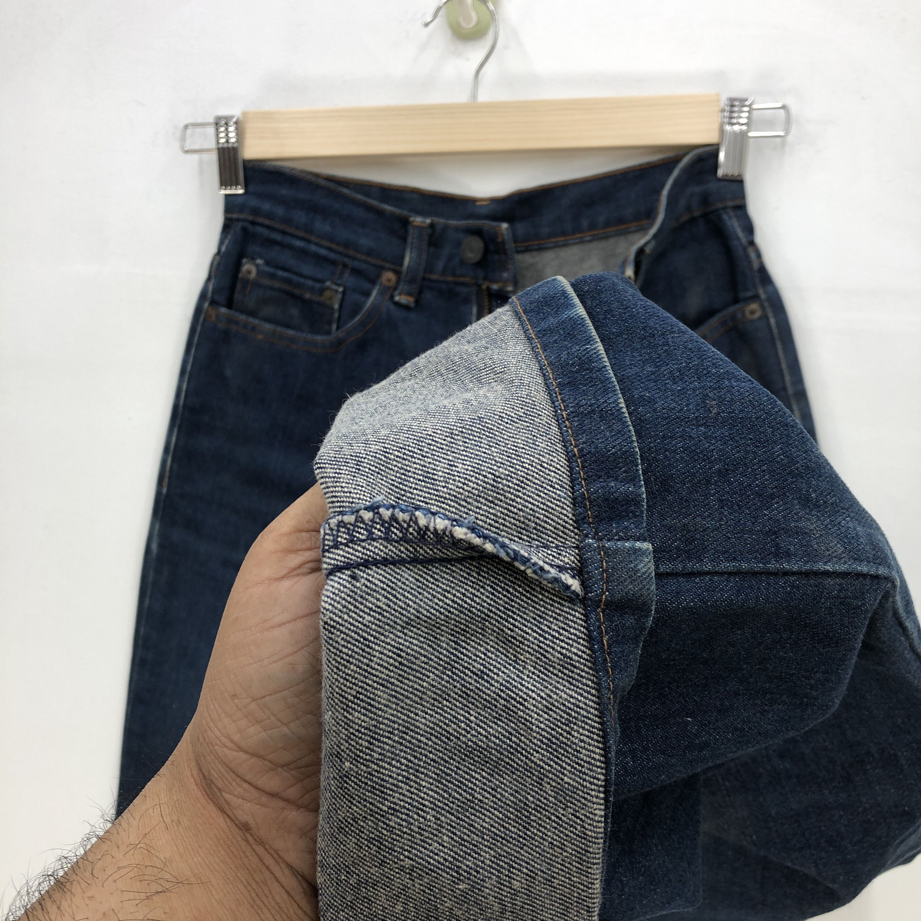 Levi's Vintage Levi's Flare Jeans Levis 517 Bootcut Denim Size 24" / US 00 / IT 34 - 8 Thumbnail