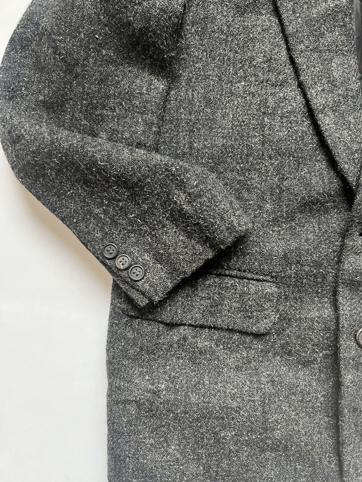 Issey Miyake × Japanese Brand Issey Miyake Jun Men Tailored Wool Blazer Size 54R - 4 Thumbnail