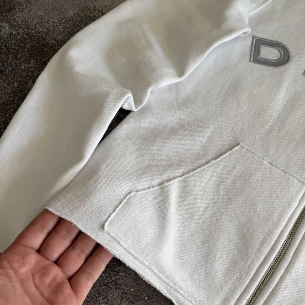 DKNY × Vintage DKNY Active Vintage Zip Hoodie Size M / US 6-8 / IT 42-44 - 6 Thumbnail