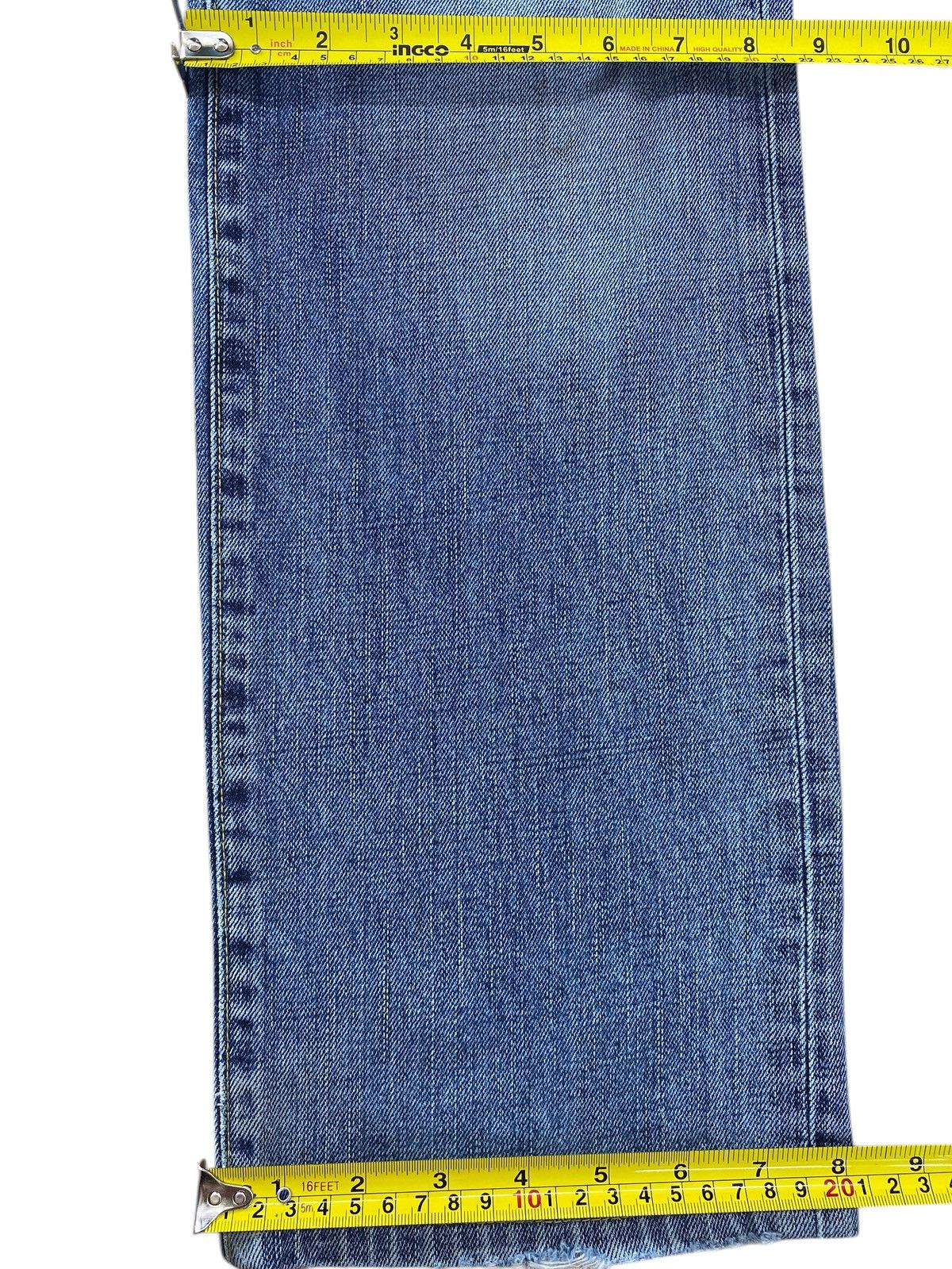 Uniqlo Uniqlo Whiskered Faded Wash Style Straight Leg Jeans Size US 28 / EU 44 - 9 Thumbnail
