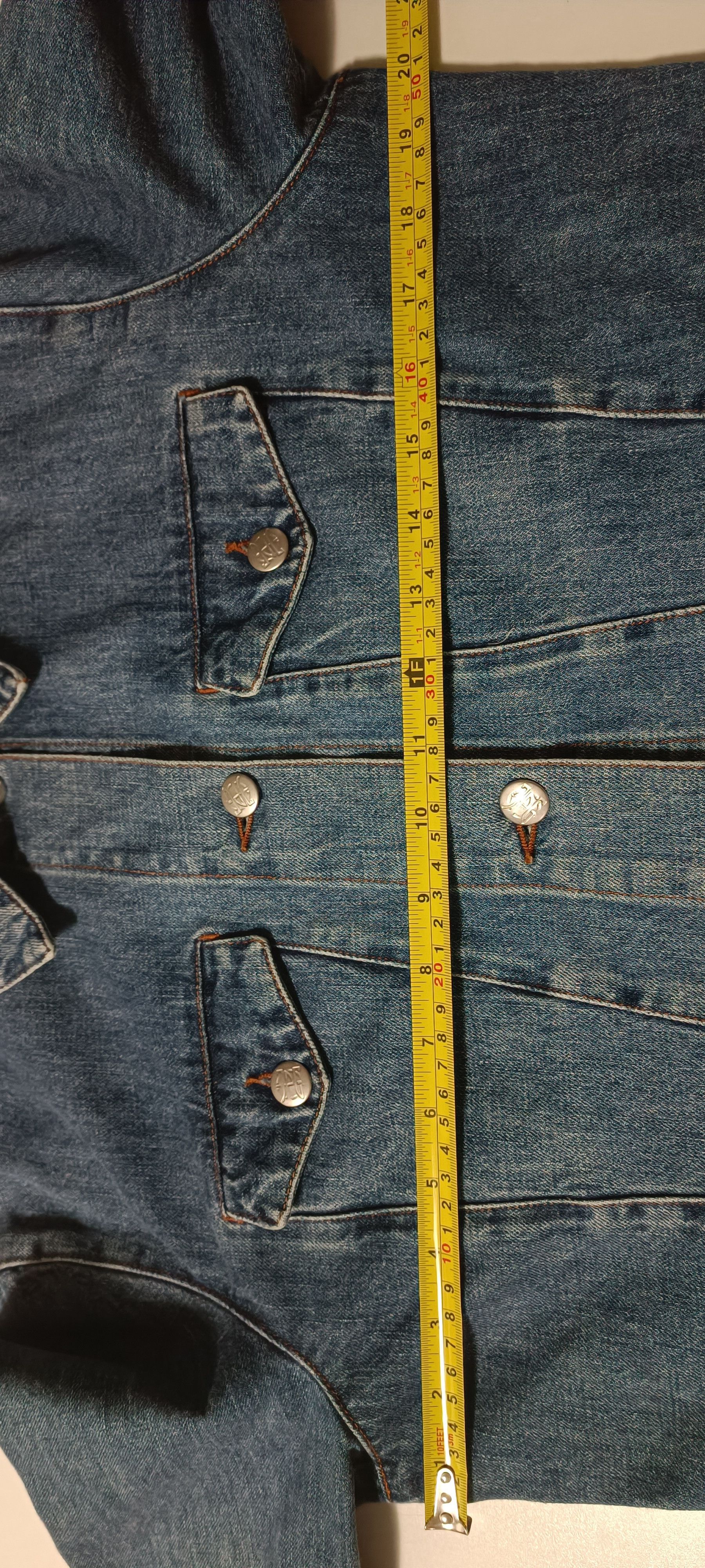 Jean Paul Gaultier 90's - JPG Jeans denim jacket Size L / US 10 / IT 46 - 12 Thumbnail