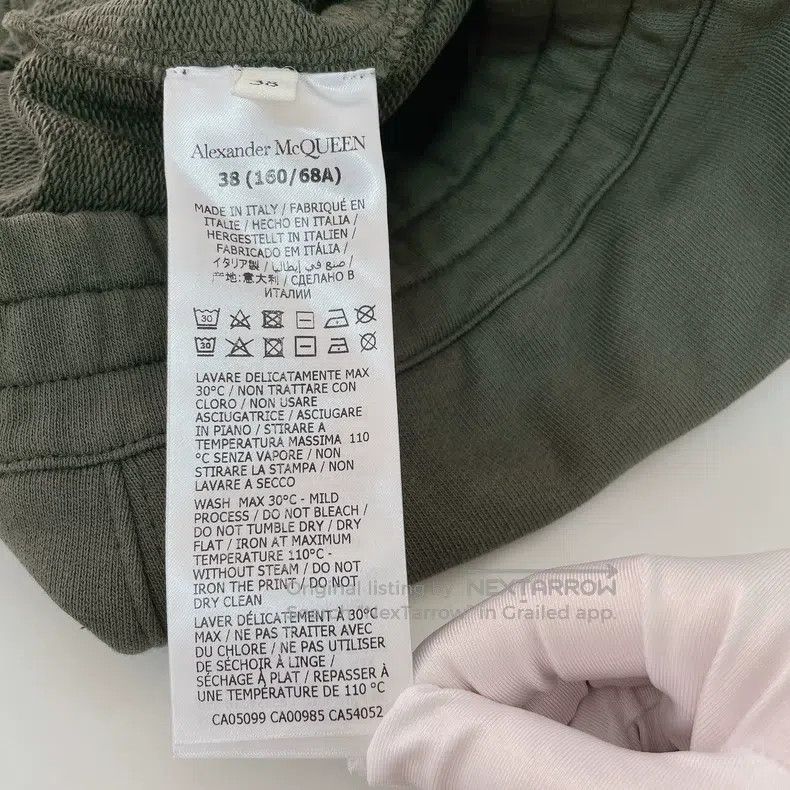 Alexander McQueen Alexander Mcqueen Green casual pants Size 25" / US 0 / IT 36 - 8 Thumbnail