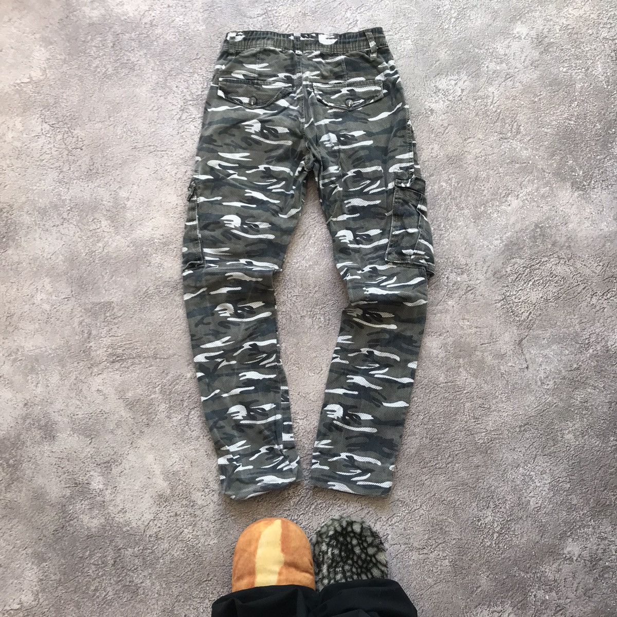 Vintage Vintage 90s Baggy Camo Cargo Pants Parachute Grunge Faded 28 Size US 28 / EU 44 - 6 Thumbnail