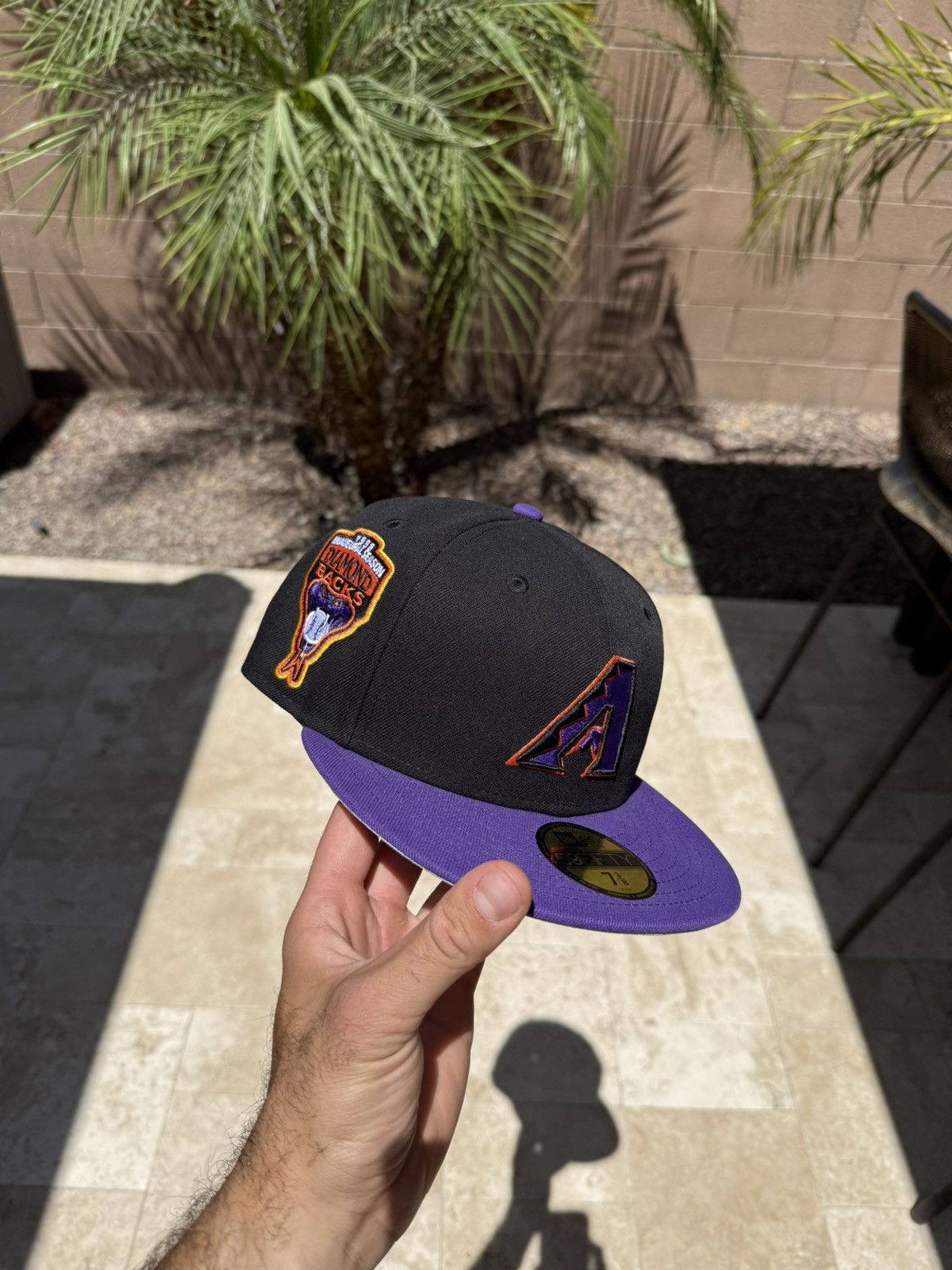 Hat Club Hat Club DiamondBacks x Suns cross over inaugural patch Size 38 - 1 Thumbnail