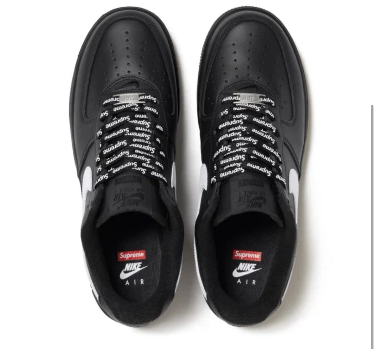 Nike × Supreme Supreme Nike Air Force 1 Low Size 7.5 Brand New ! ! ! Size US 7.5 / EU 40-41 - 4 Thumbnail