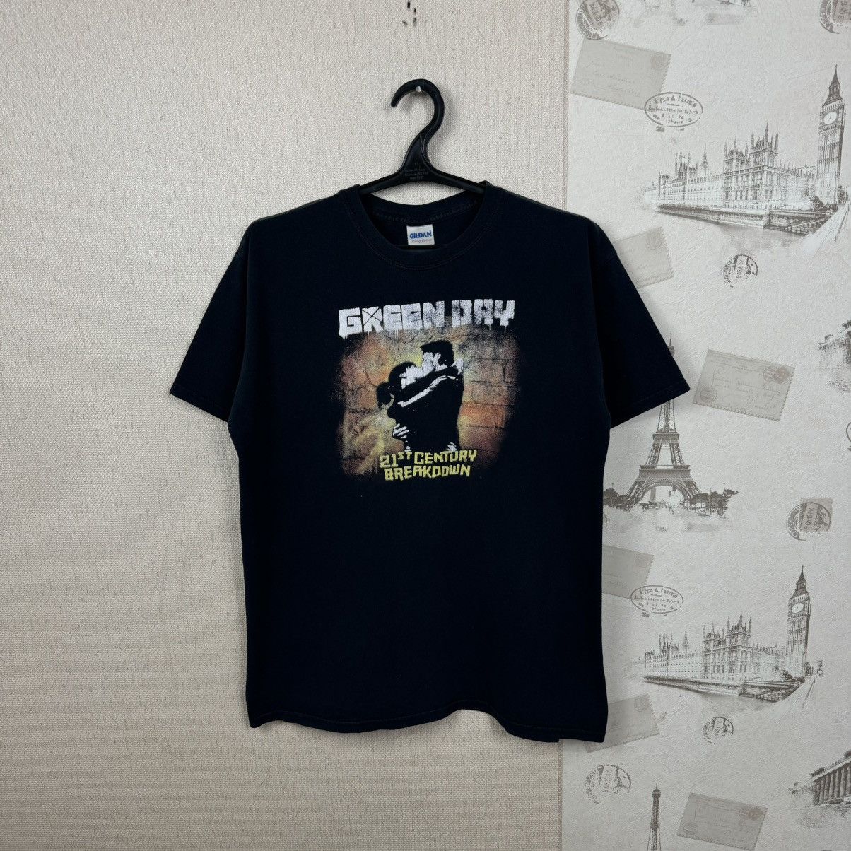 Other Vintage Green Day T shirt 21-st Century Breakdown 2009 L Size US L / EU 52-54 / 3 - 1 Thumbnail