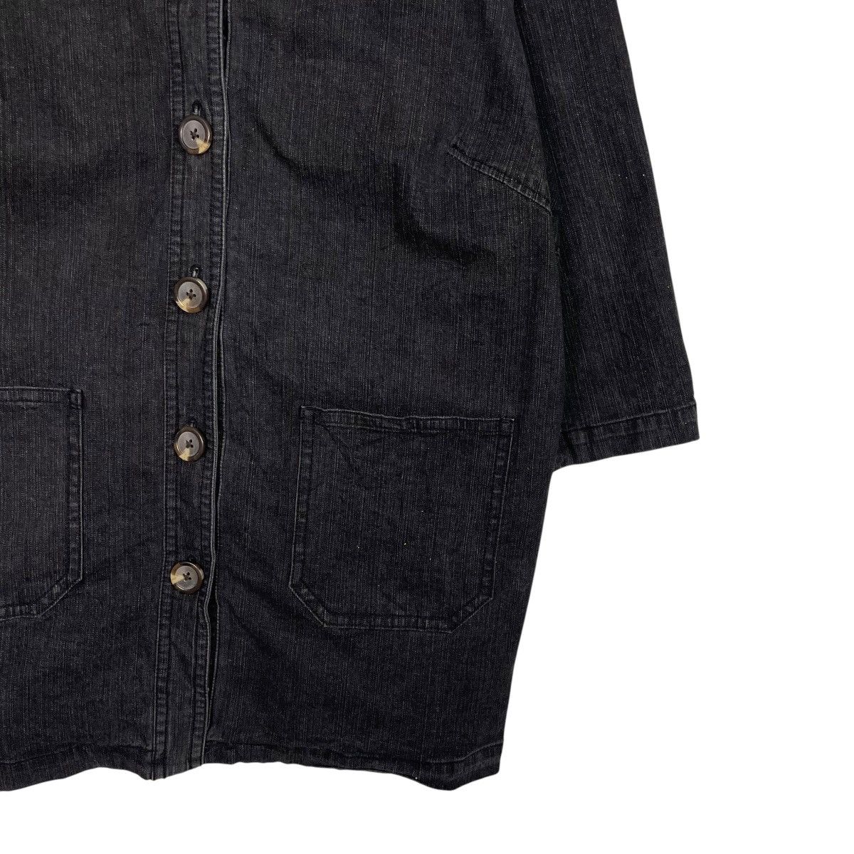 Other Japanese Brand Smile Land Oversize Denim Jacket Size 4XL / US 24-26 - 4 Thumbnail