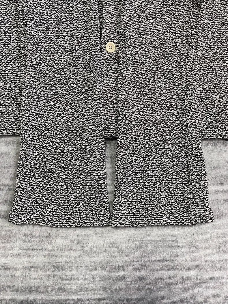 Our Legacy Our Legacy Snowflake Knit Cardigan Black and White Thick K Size US S / EU 44-46 / 1 - 5 Thumbnail