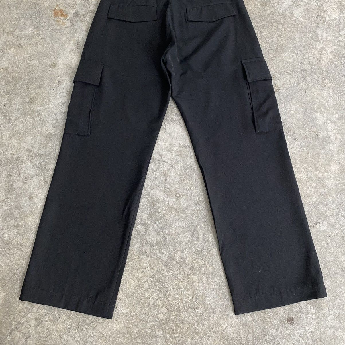 Yohji Yamamoto SS08 Runway Y’s Yohji Yamamoto Wool Gabardine Cargo Pants Size US 32 / EU 48 - 15 Thumbnail