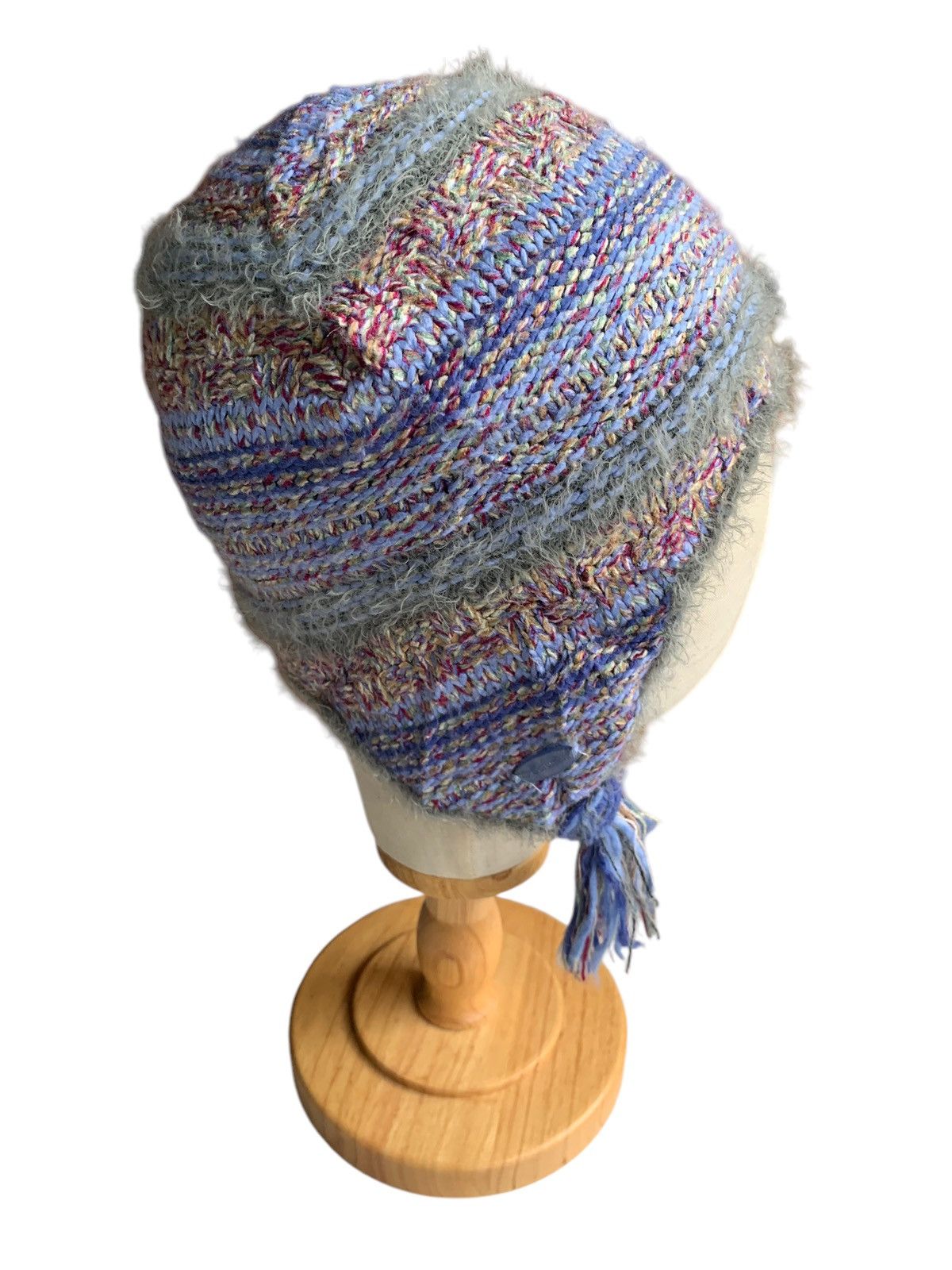 Japanese Brand × Kapital × Vintage Knitted Crochet Columbia Winter Sessions Earflap Rare Hats Size ONE SIZE - 2 Thumbnail