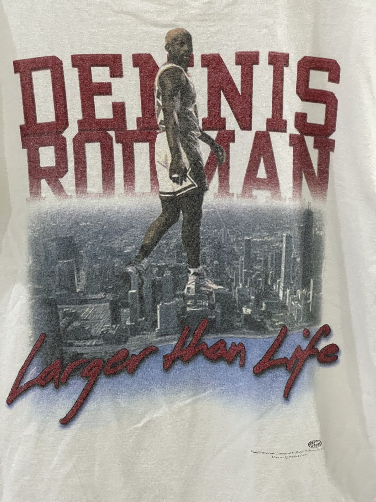 Rap Tees Vintage 1997Dennis Rodman rap tee Size US M / EU 48-50 / 2 - 7 Thumbnail