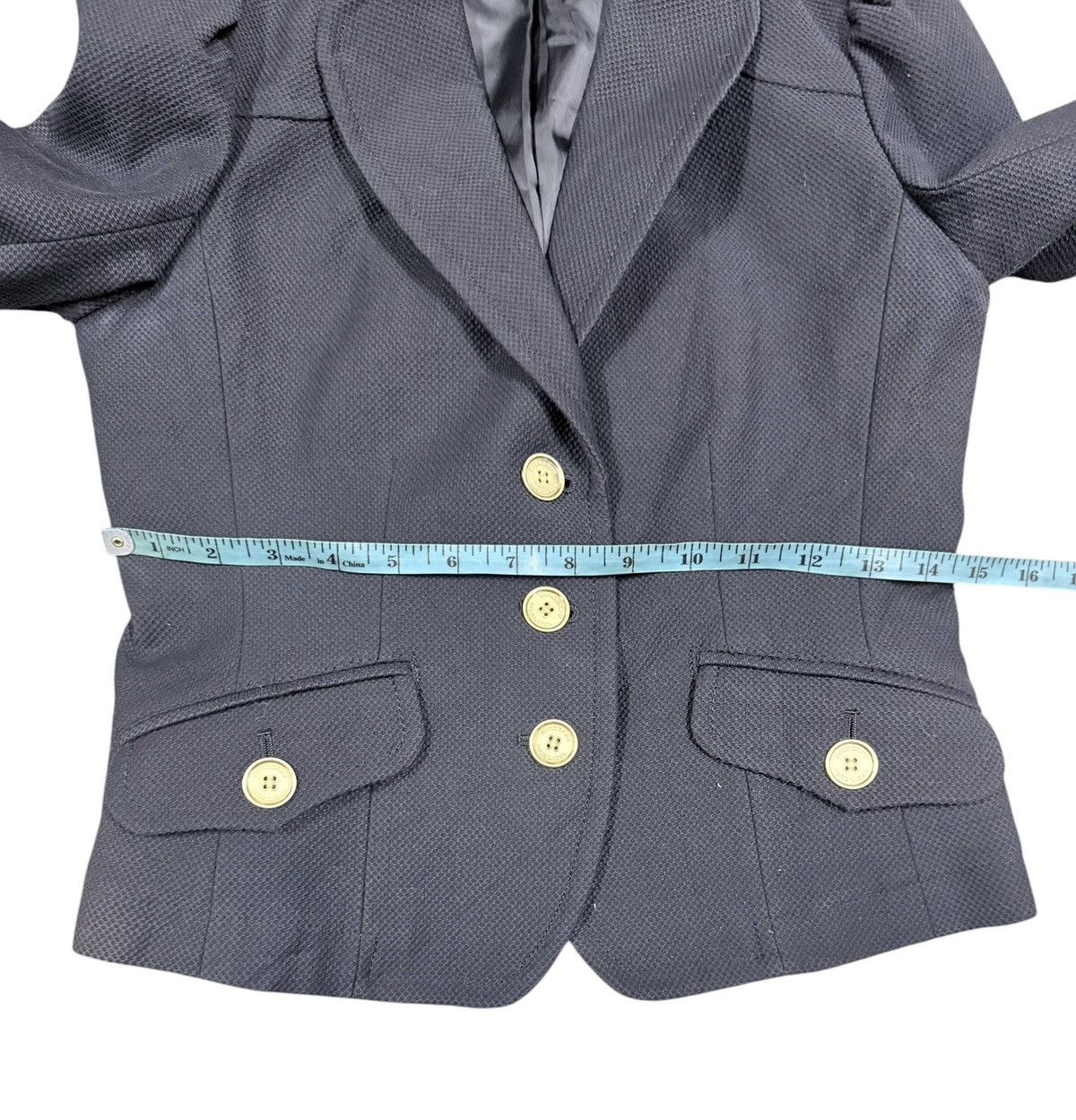 Burberry Burberry Blue Label Women Blazer Gold Hardware Size XS / US 0-2 / IT 36-38 - 13 Thumbnail