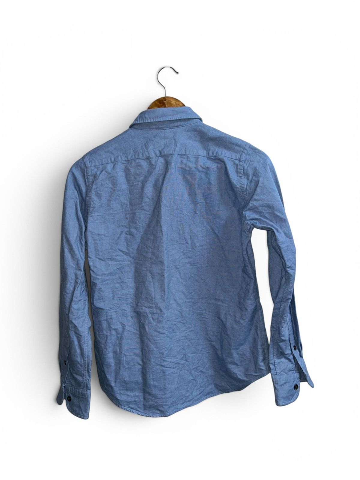 Nigel Cabourn Premium Cotton Button Down Shirt Size M / US 6-8 / IT 42-44 - 4 Thumbnail