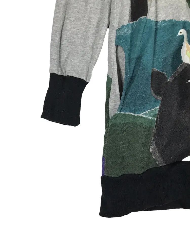 Japanese Brand Scolar Fullprint Long Hoodies Size M / US 6-8 / IT 42-44 - 4 Thumbnail