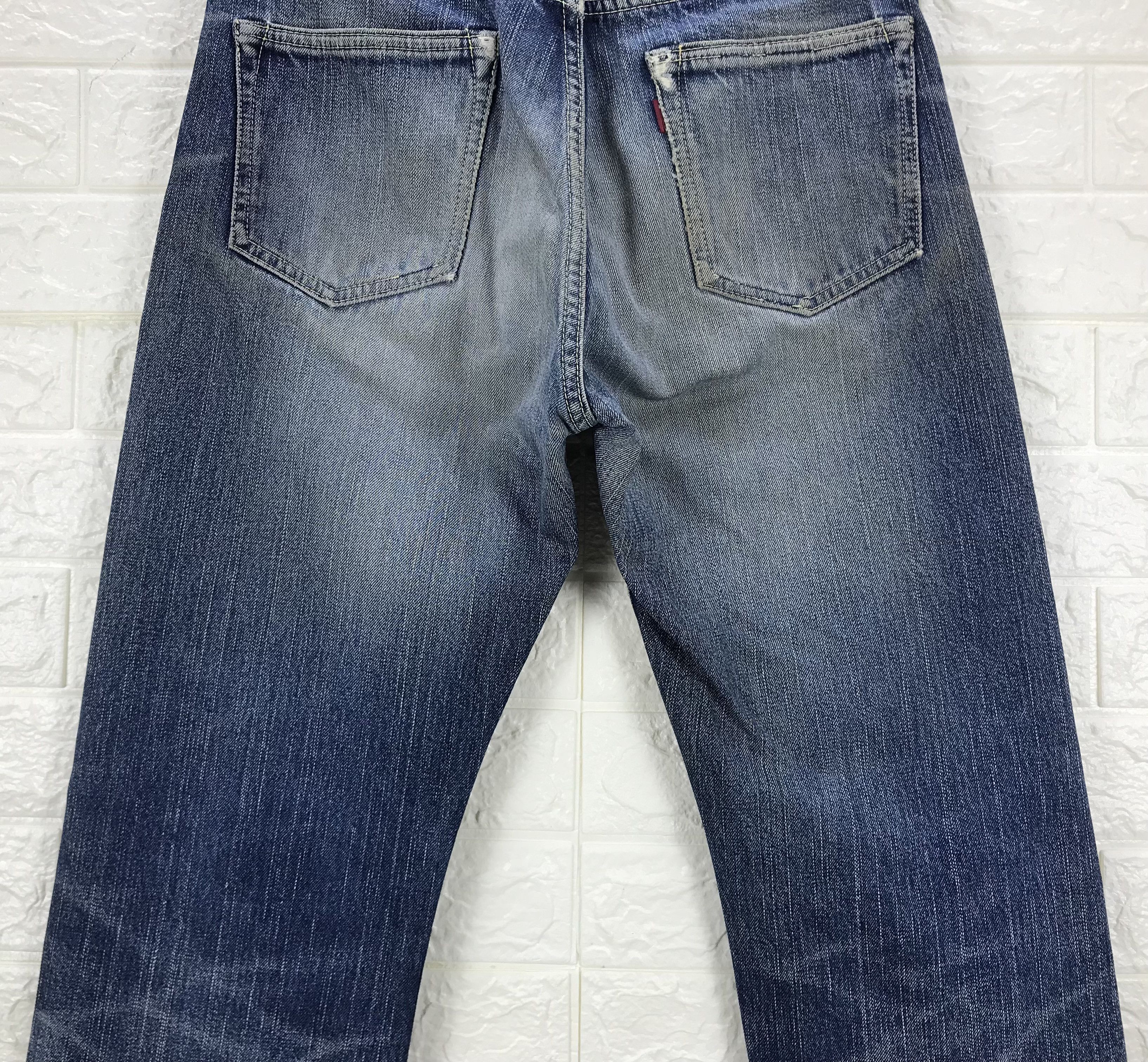 Eternal Vintage Eternal Faded Blue Washed Selvedge Jeans Size US 31 - 8 Thumbnail