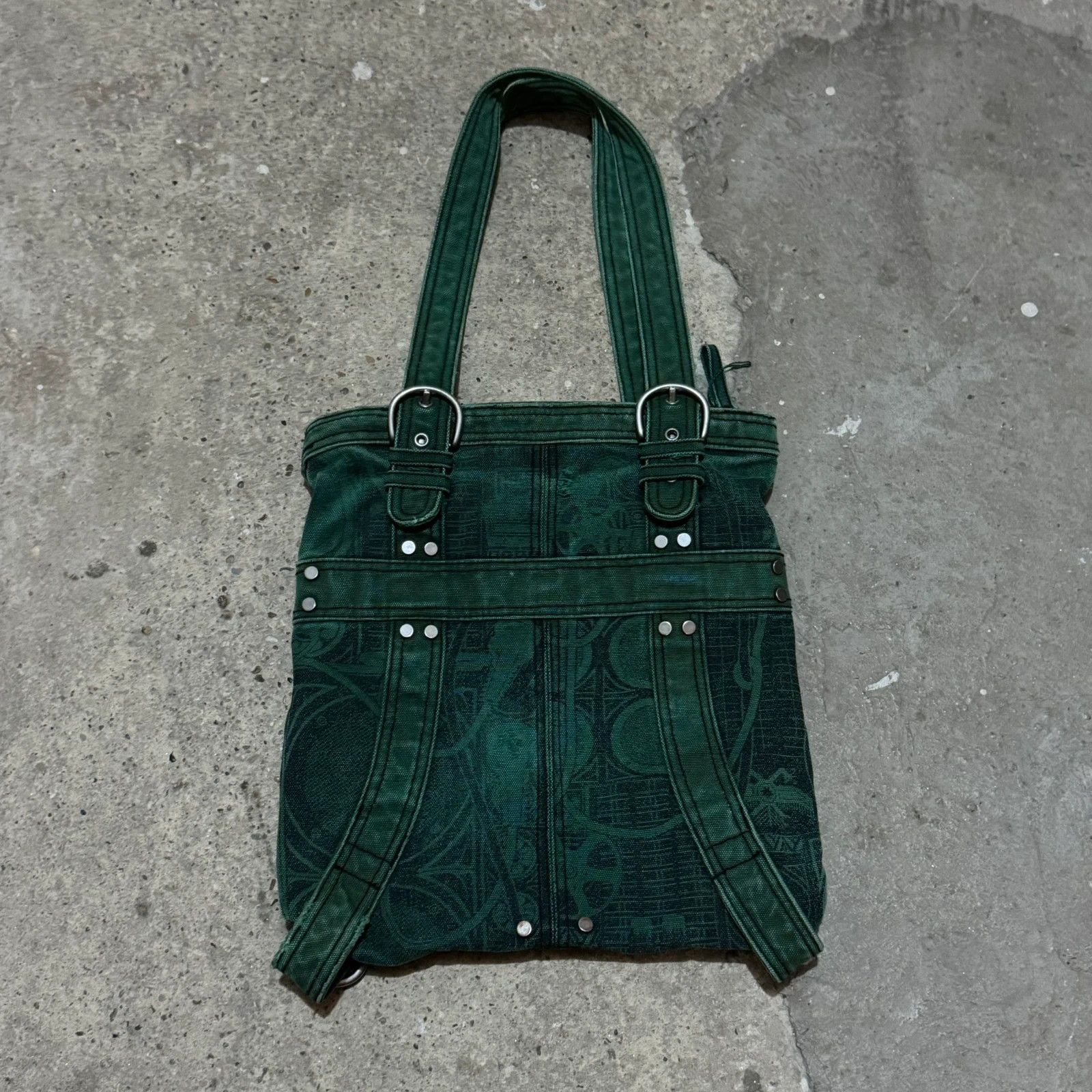 Diesel Vintage diesel metal logo tote bag Size ONE SIZE - 2 Thumbnail