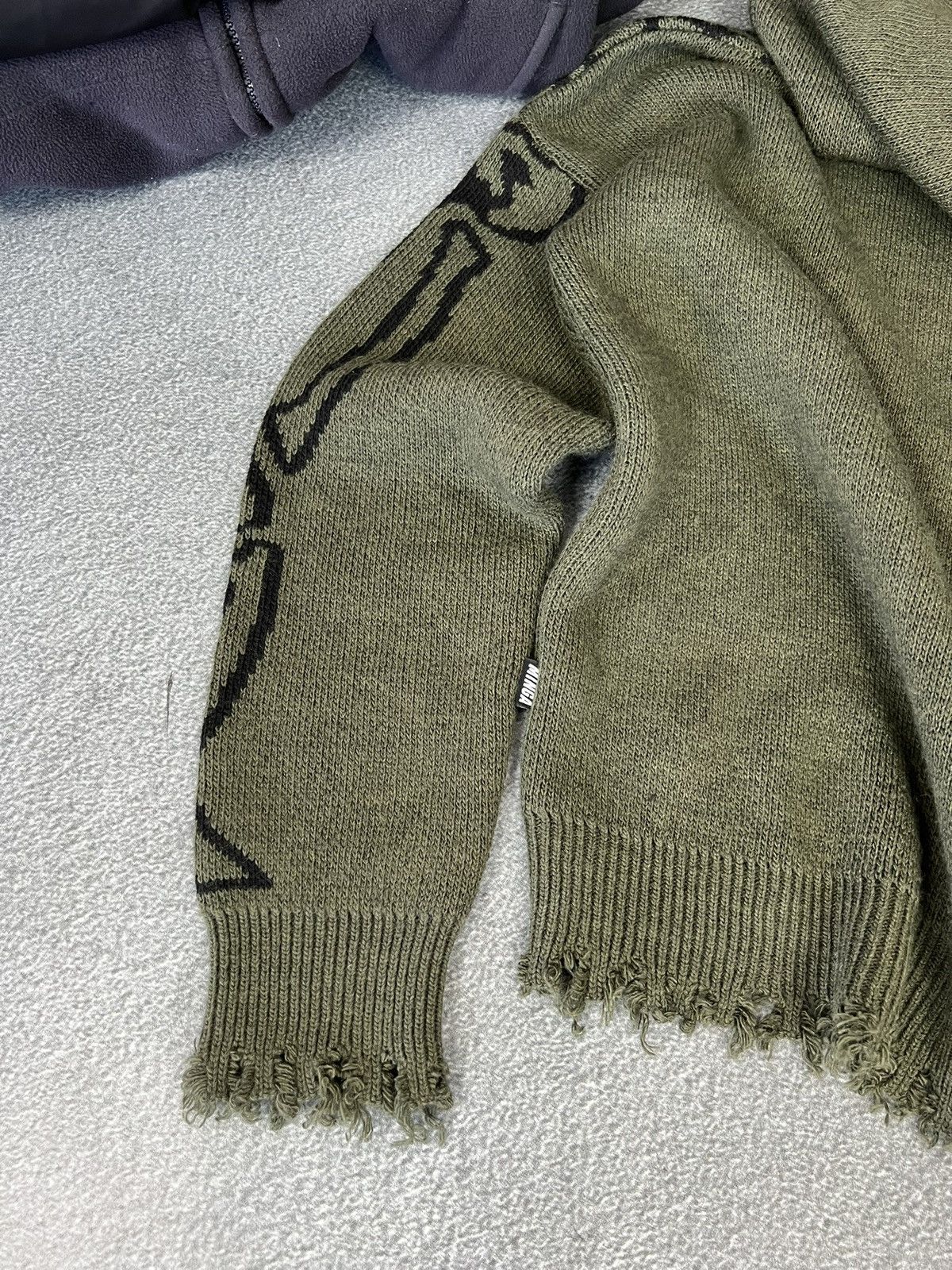 Minga London Minga London Green Skeleton Printed Knit Hoodie. Size M / US 6-8 / IT 42-44 - 10 Thumbnail