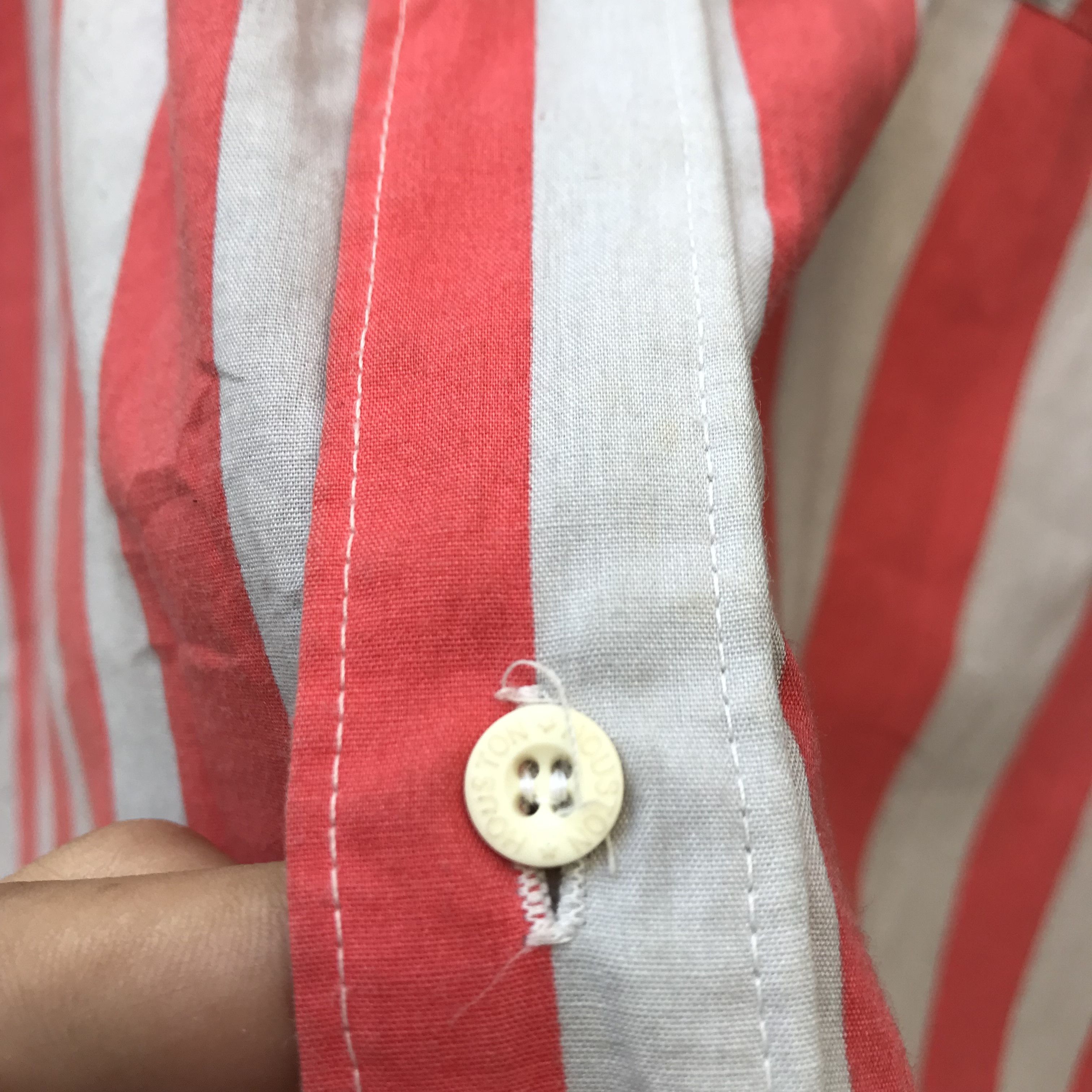 Vintage Vintage american classic Houston red candy stripes size xl Size US XL / EU 56 / 4 - 19 Thumbnail