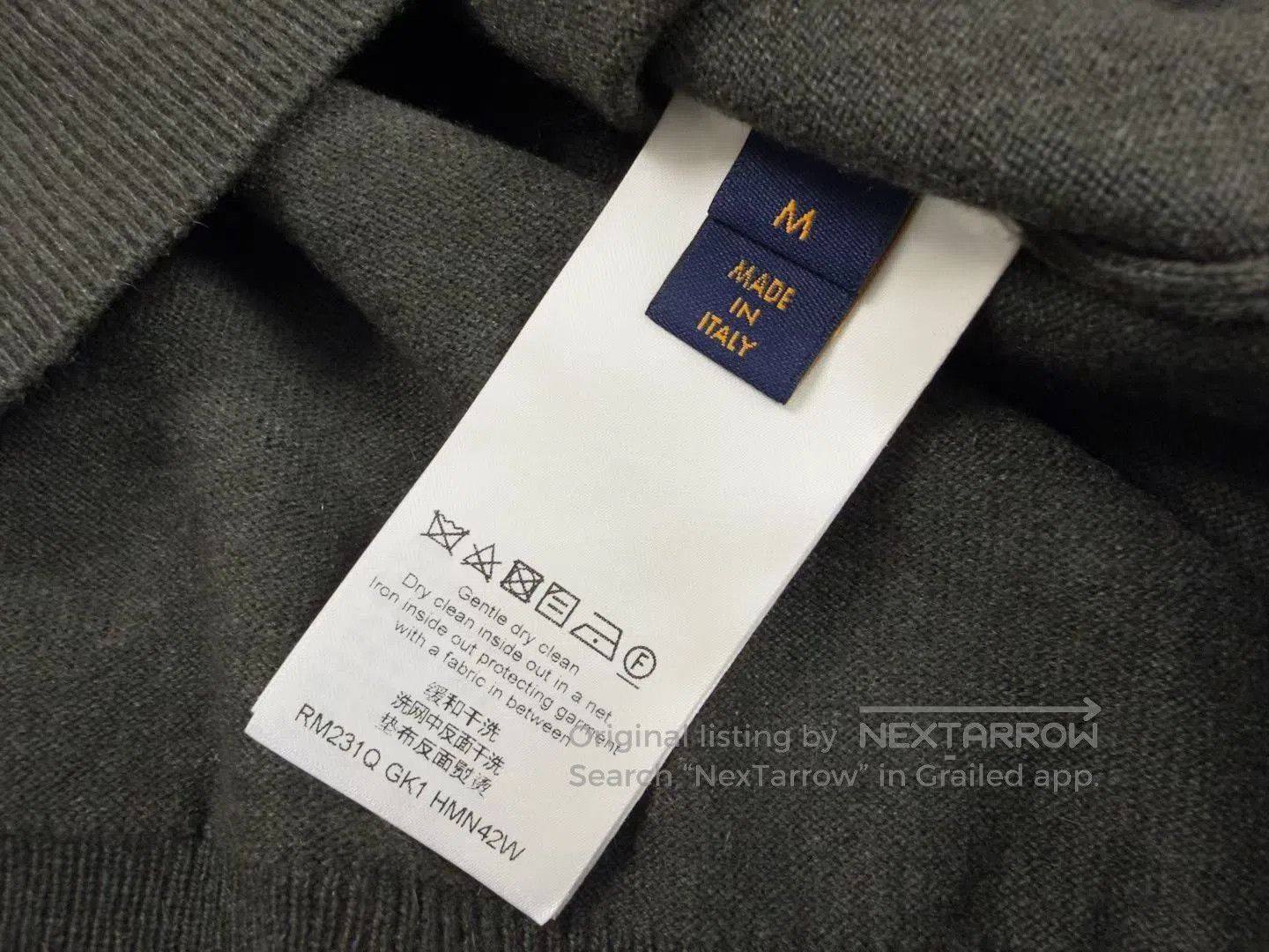 Louis Vuitton Louis Vuitton Embossed Logo Cashmere Hoodie. Size US M / EU 48-50 / 2 - 7 Thumbnail