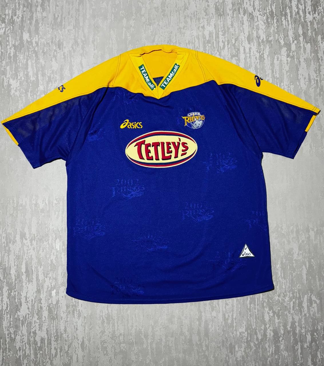 Asics LEEDS RHINOS ENGLAND 2002 LIMITED EDITION JERSEY ASICS XL Size US XXL / EU 58 / 5 - 1 Thumbnail