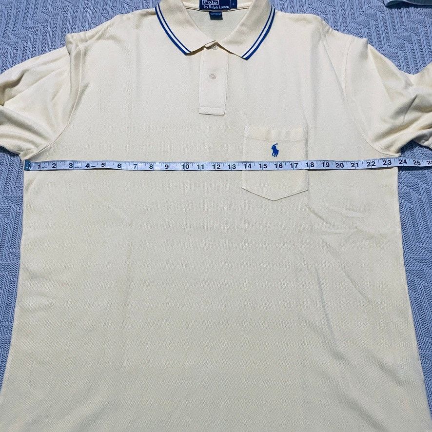 Polo Ralph Lauren Polo RL yellow polo shirt Size US L / EU 52-54 / 3 - 5 Thumbnail