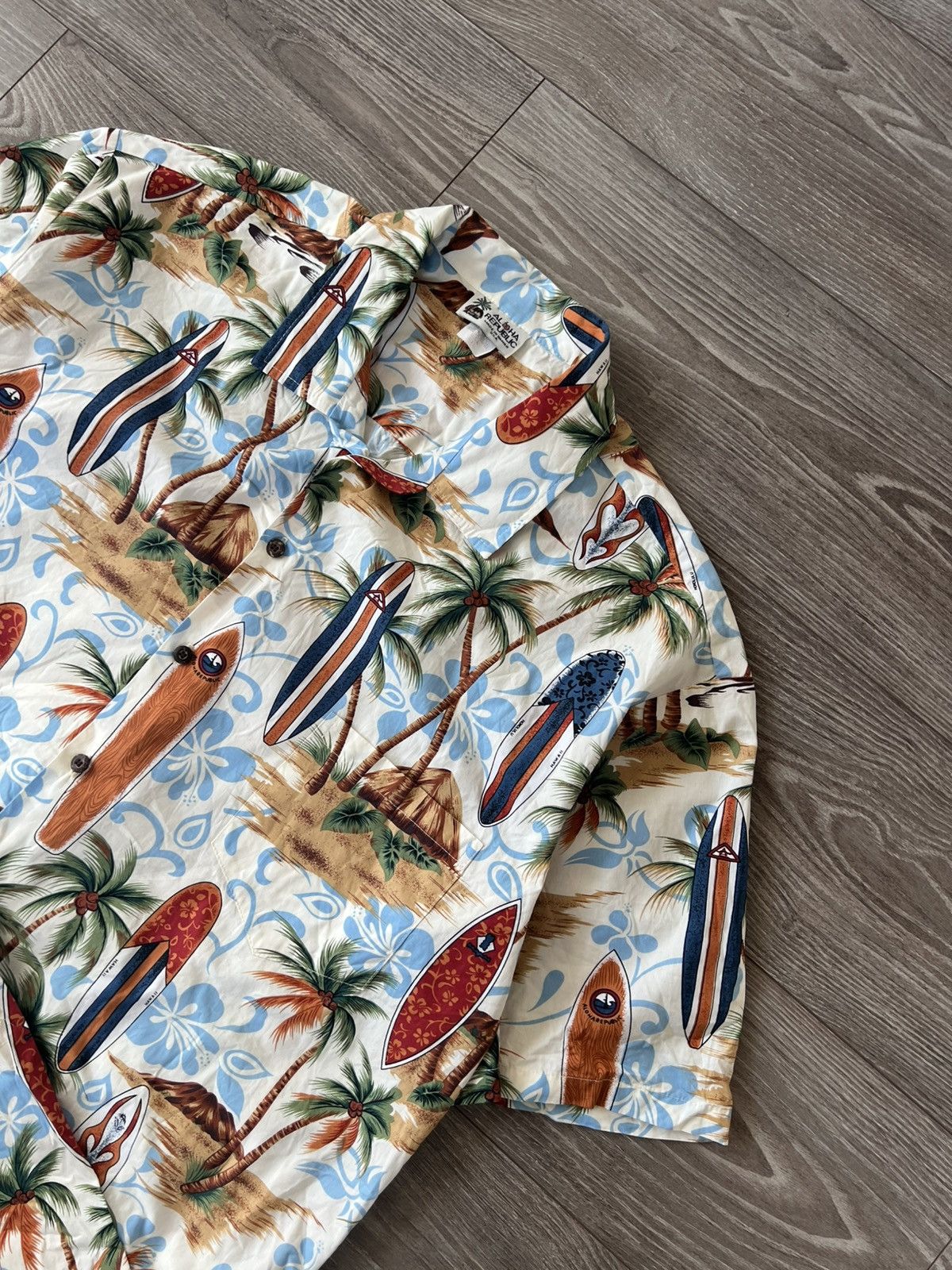 Other Rare Aloha Republic Made in Usa Hawaii Overprinted shirt Size US XXL / EU 58 / 5 - 10 Thumbnail