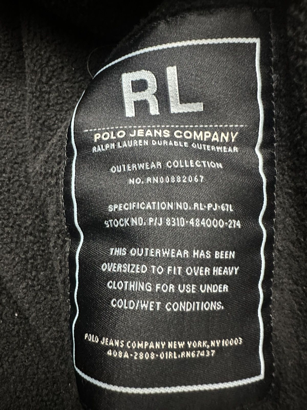 Ralph Lauren vintage Polo Jeans Co. by Ralph Lauren RL-67 Size US L / EU 52-54 / 3 - 10 Thumbnail