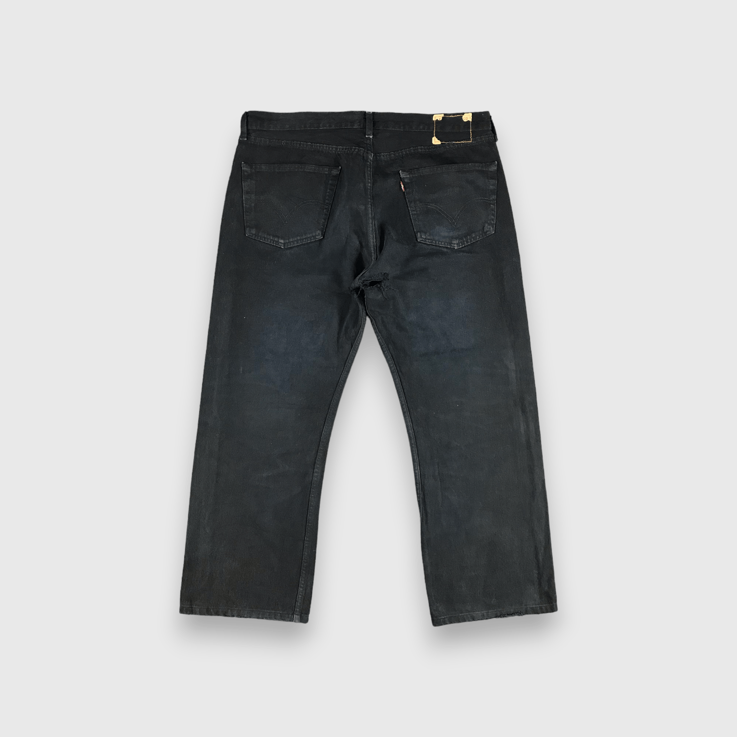 Levi's Vintage 90s Distress Levis 501 Jeans-J1398 Size US 40 / EU 56 - 2 Thumbnail