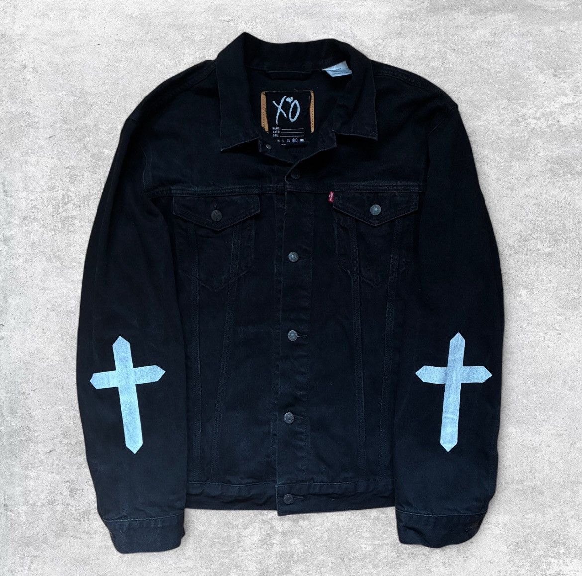 Weeknd Jean Jacket The Weeknd Levis Jacket The Weeknd XO X Levi's
