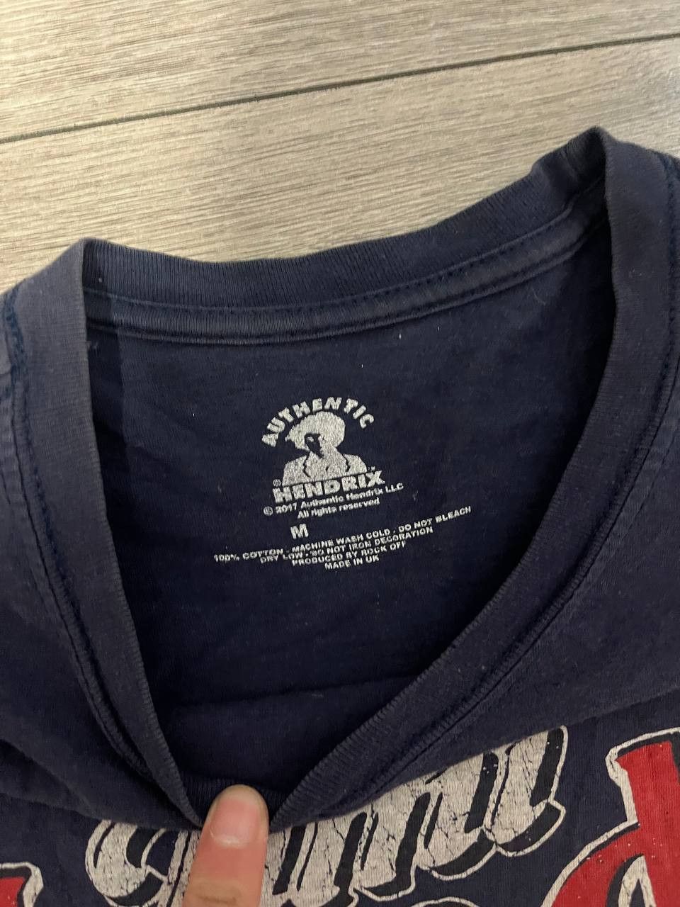 Band Tees × Jimi Hendrix Jimi Hendrix vintage t-shirt Size US M / EU 48-50 / 2 - 4 Thumbnail