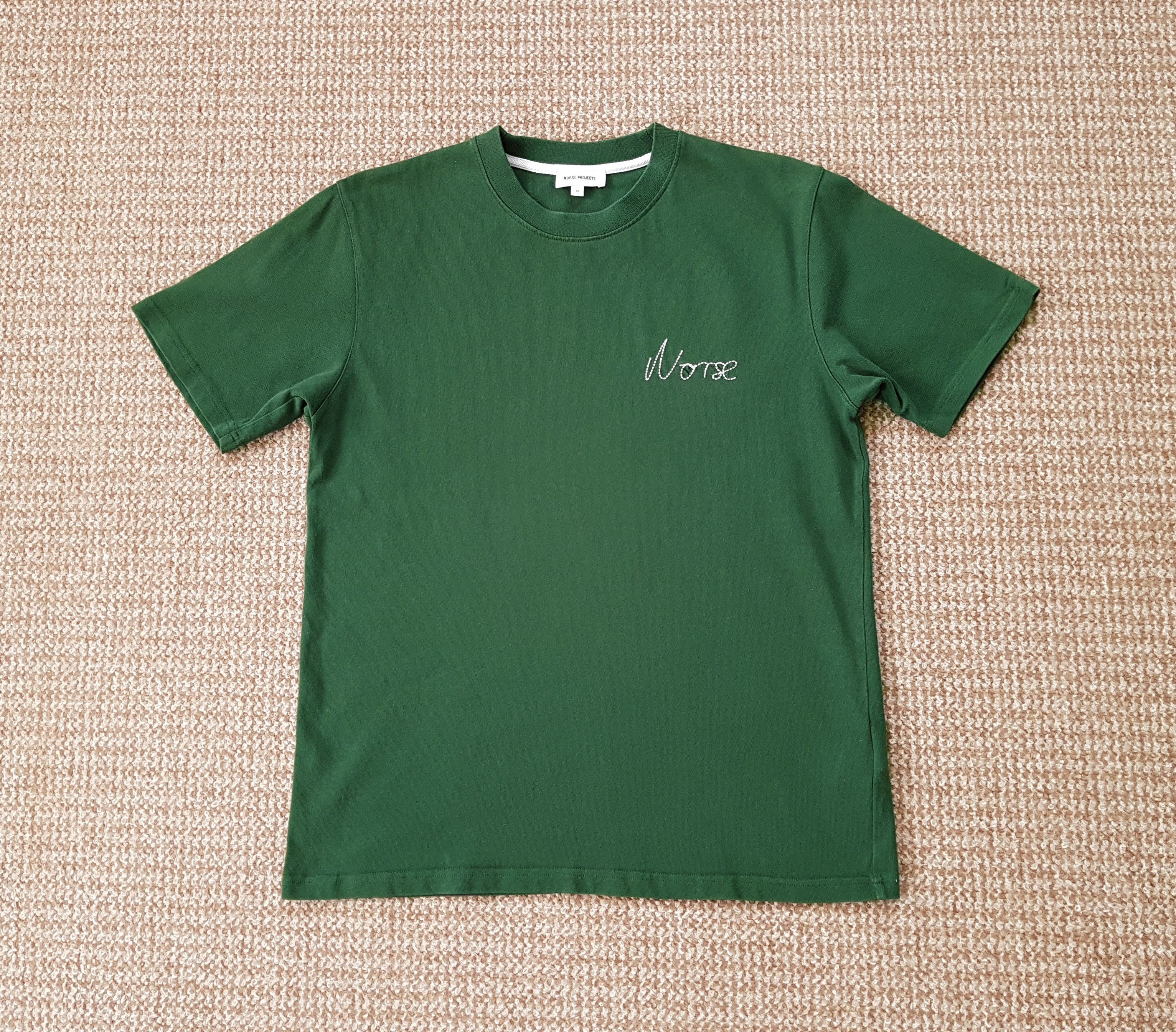 Norse Projects Norse Projects Johannes Chain Stitch Logo Tee T Shirt Size US S / EU 44-46 / 1 - 4 Thumbnail