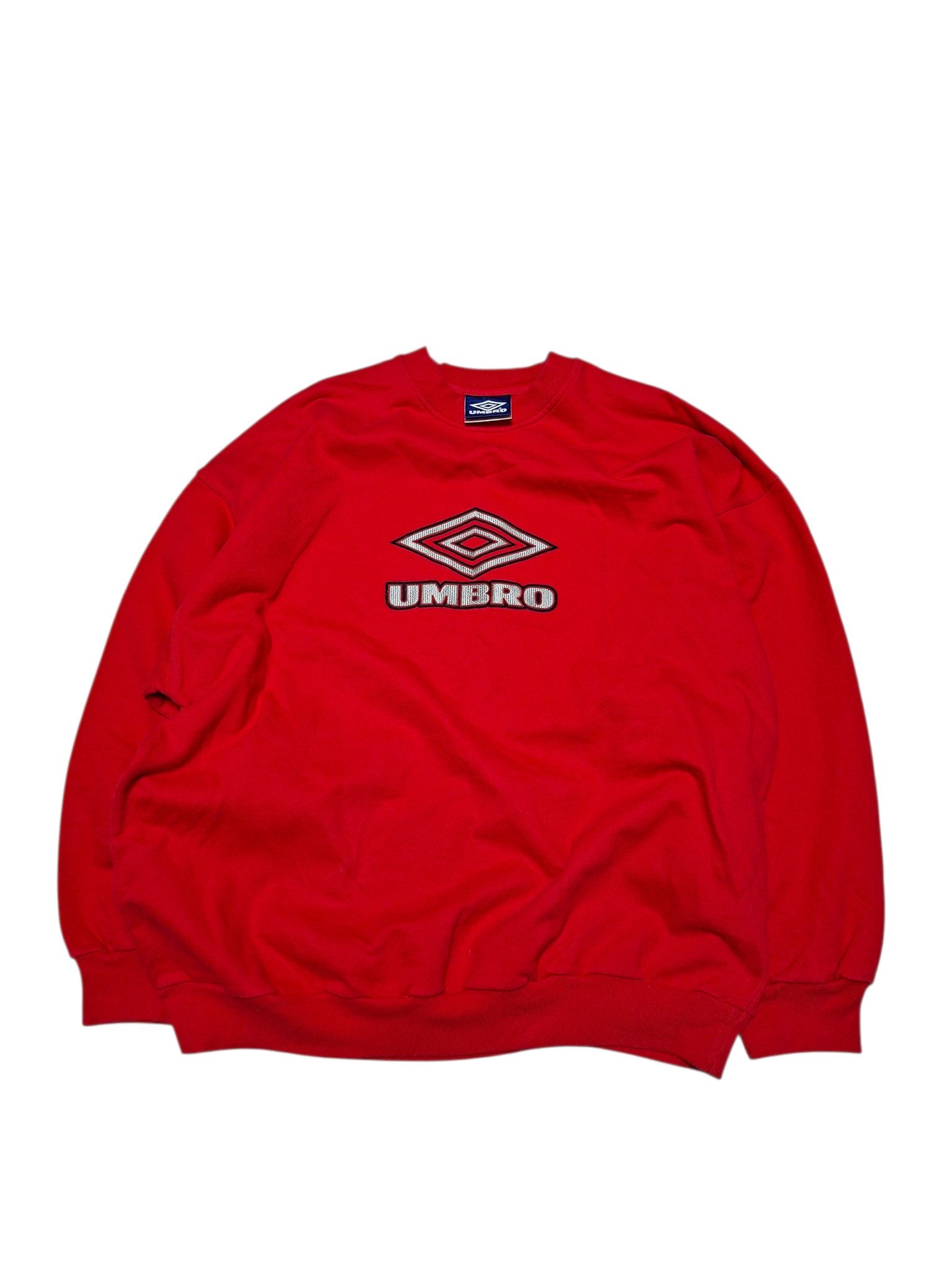 Umbro UMBRO VINTAGE 90S BIG LOGO MADE IN GREECE SWEATSHIRT Size US XXL / EU 58 / 5 - 1 Thumbnail