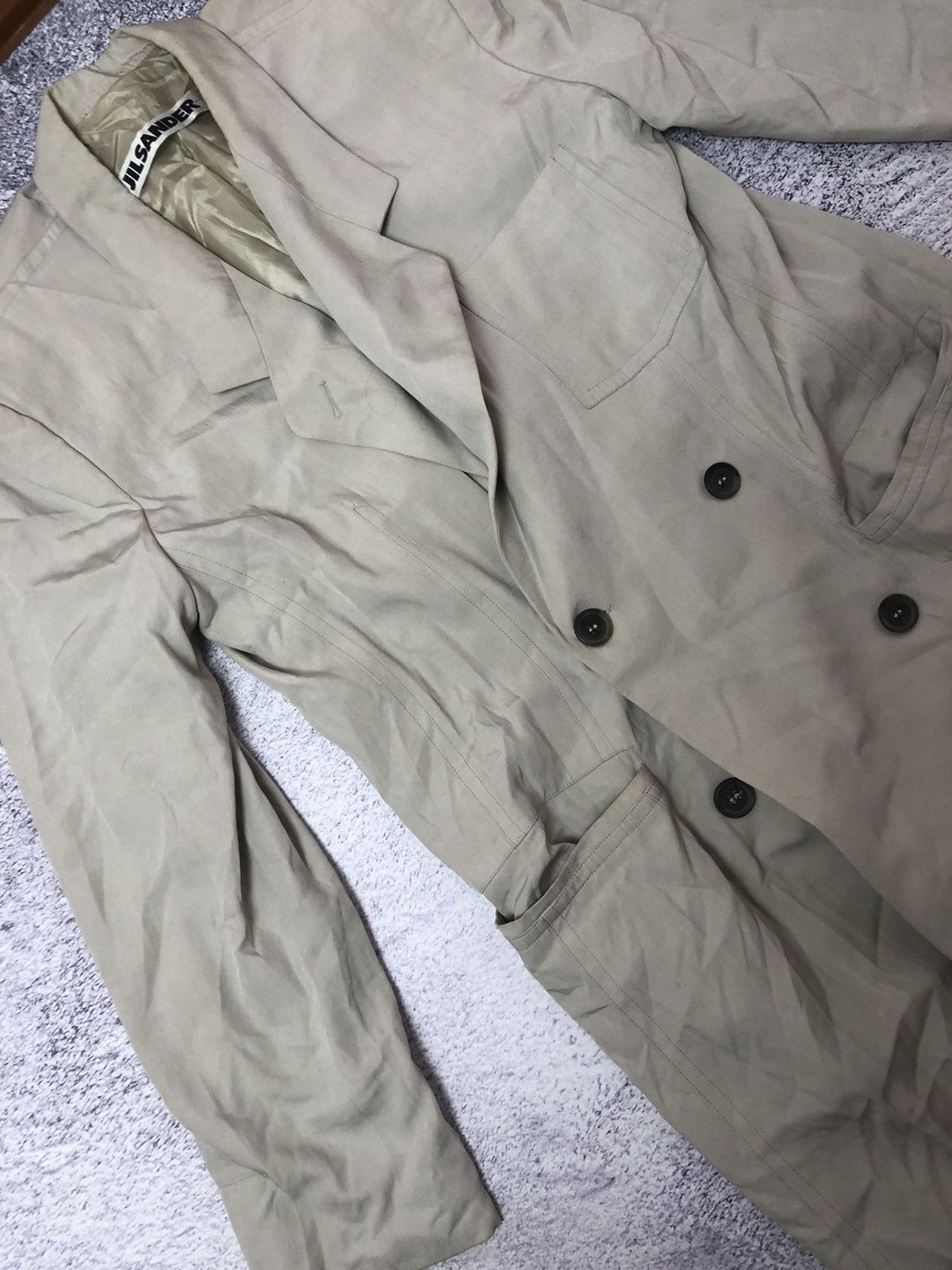 Jil Sander Coats women’s Jil Sandr y2k vintage usa casual ykk Size L / US 10 / IT 46 - 2 Thumbnail