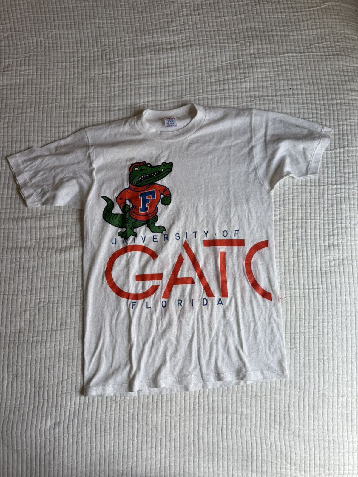 Vintage Vintage Distressed 1986 Gators Tee Size US M / EU 48-50 / 2 - 1 Thumbnail